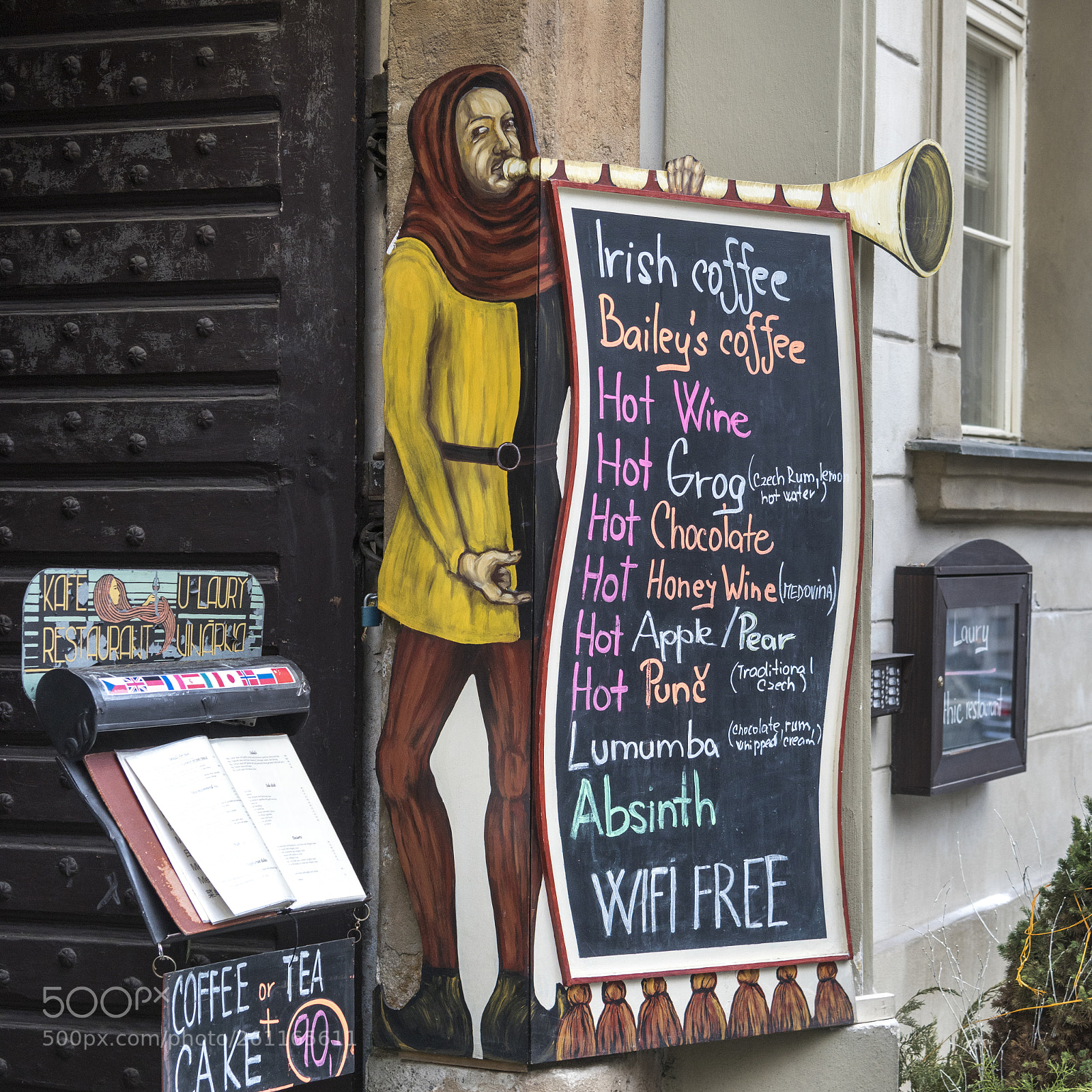 Nikon D810 sample photo. Menu of a coffee photography
