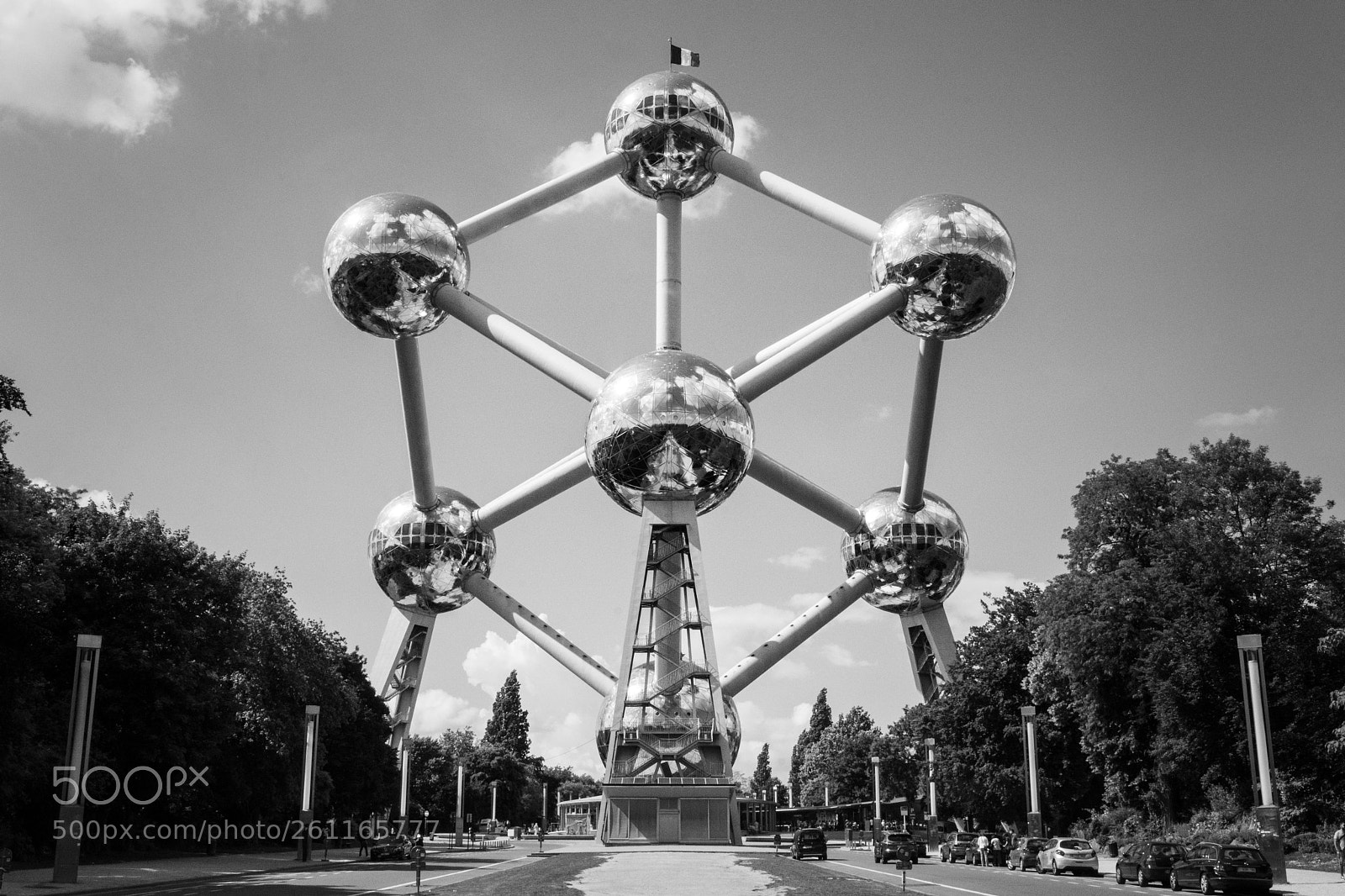 Nikon D7100 sample photo. Atomium photography
