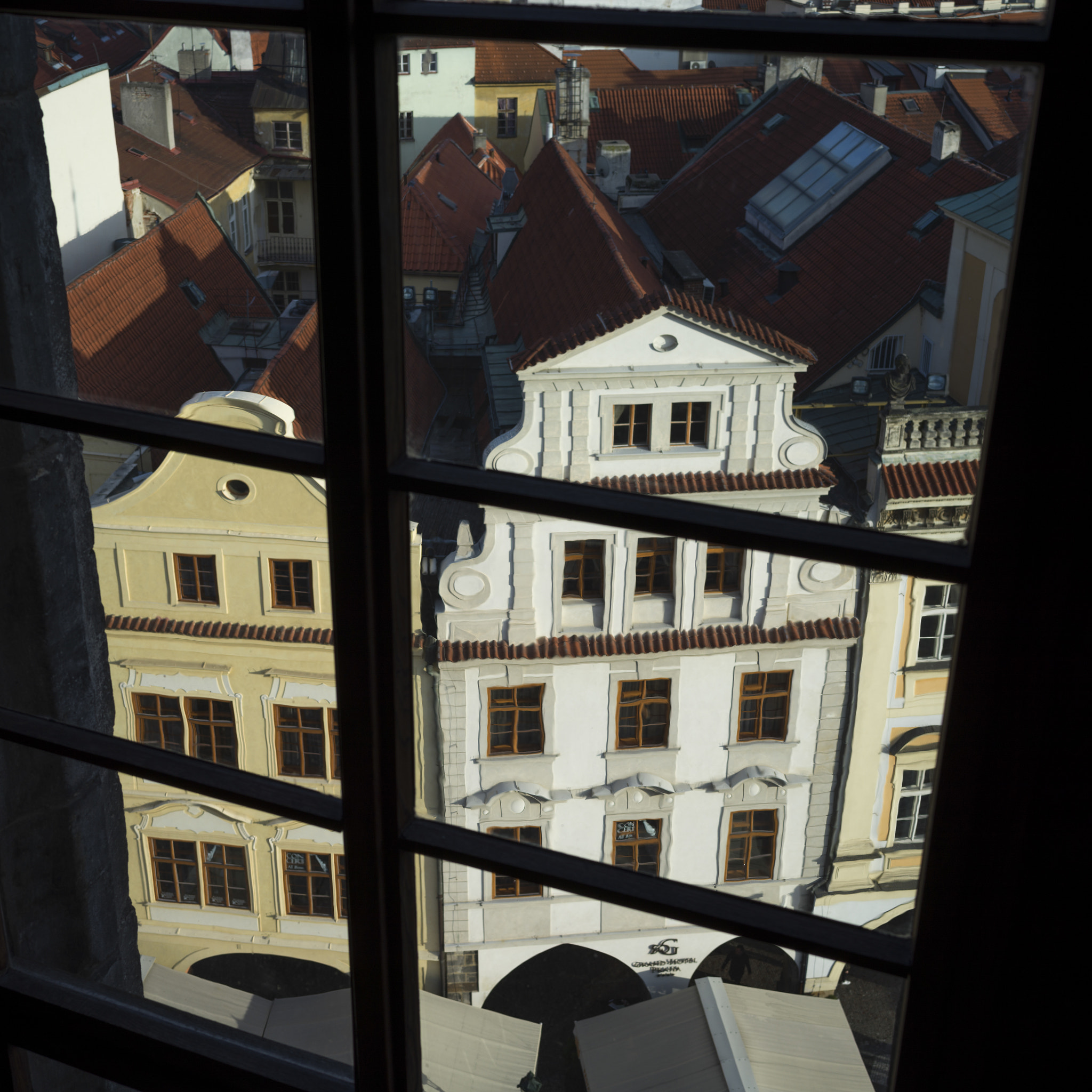 Hasselblad X1D-50c sample photo. City viewed from old town hall tower, old town hall, old town sq photography