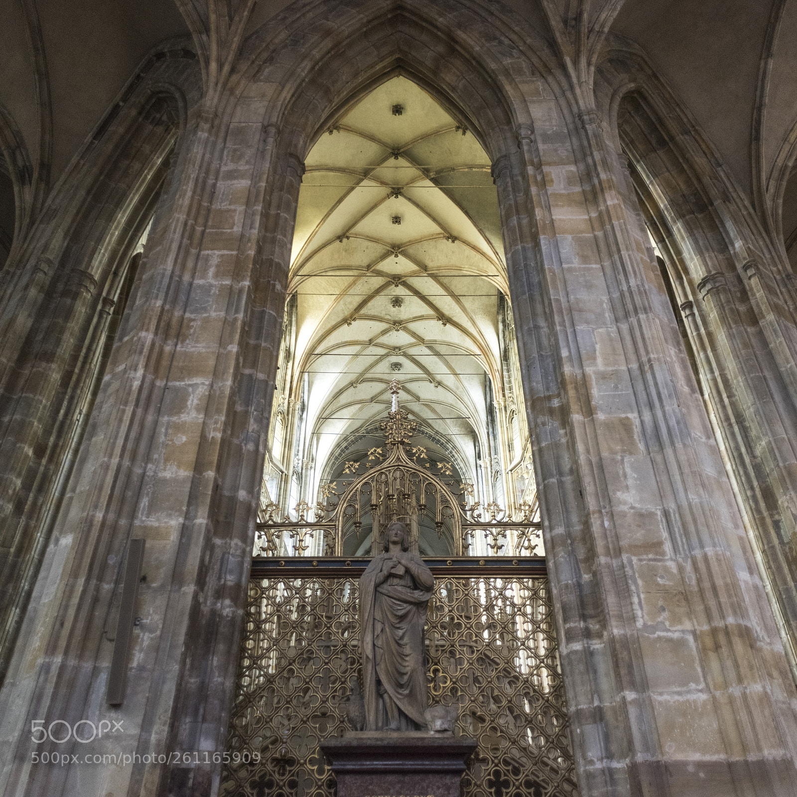Nikon D810 sample photo. Interiors of st. vitus photography