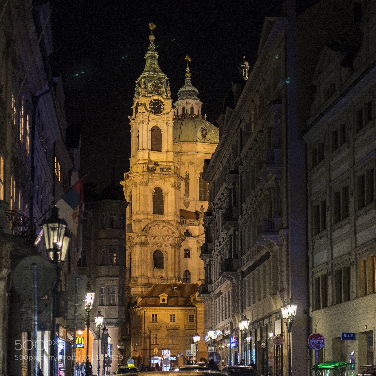 Nikon D810 sample photo. Buildings along street with photography
