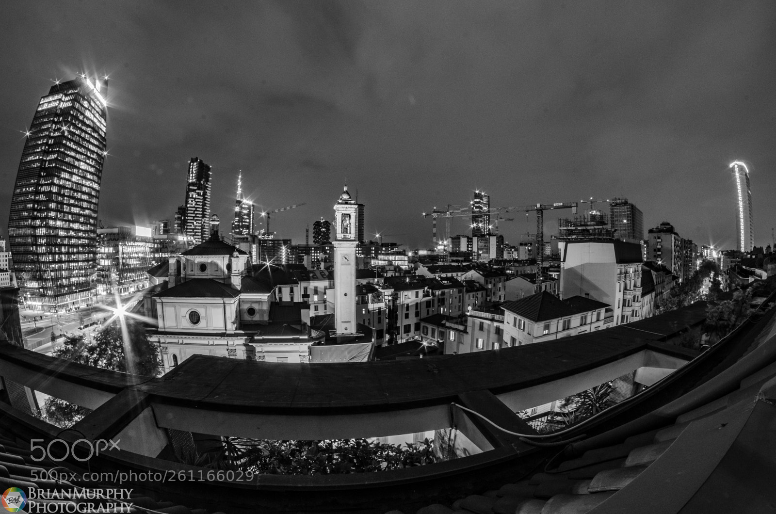 Nikon D7000 sample photo. Milan skyline photography