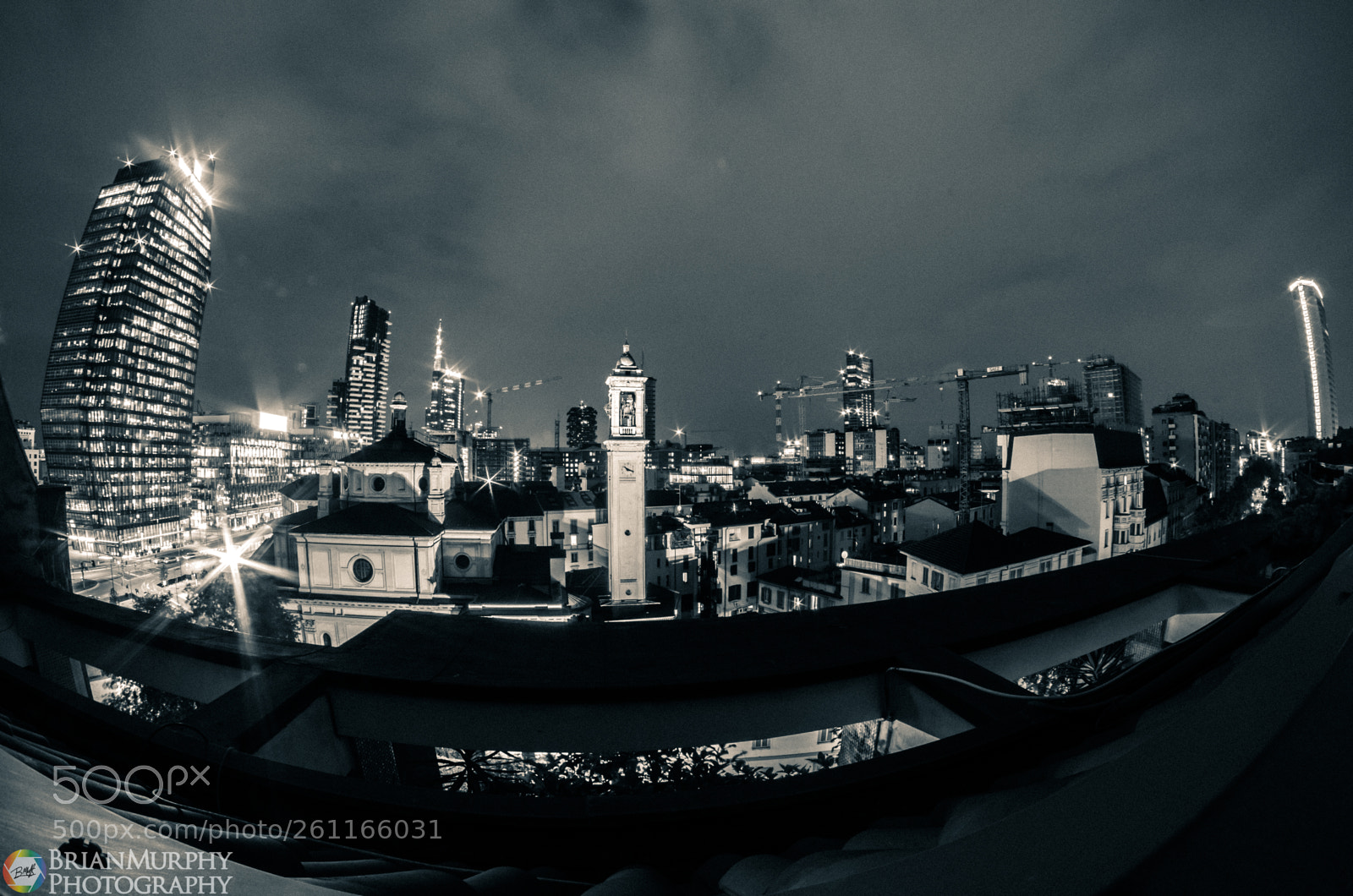 Nikon D7000 sample photo. Milan skyline photography