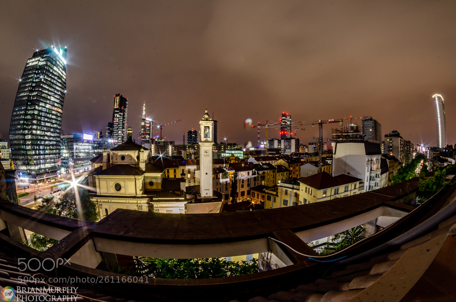 Nikon D7000 sample photo. Milan skyline photography