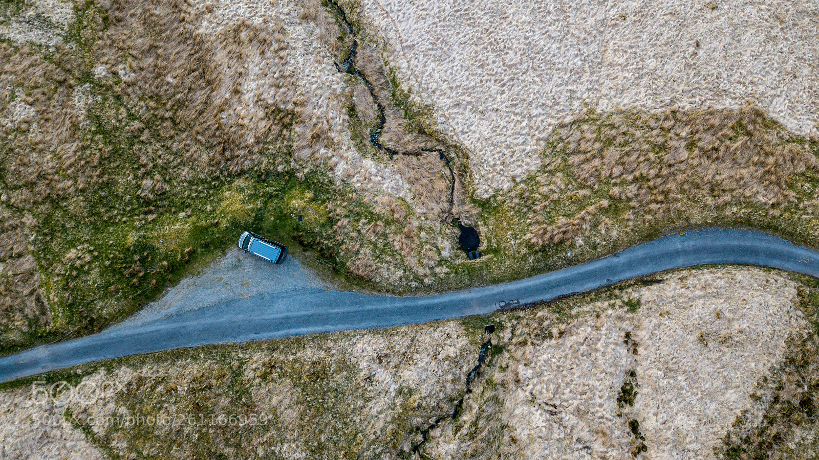 DJI FC220 sample photo. Wild parking photography