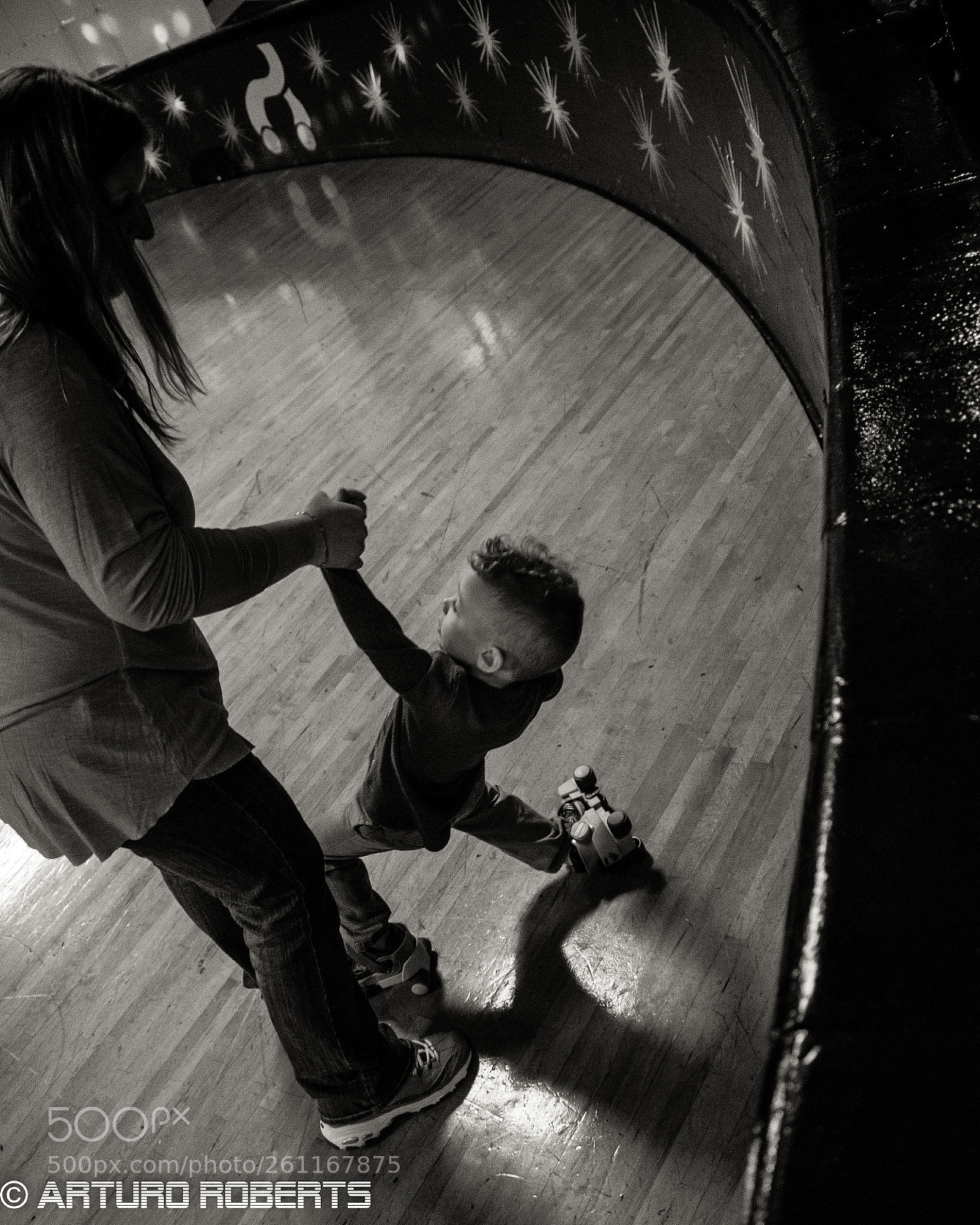 Nikon D5500 sample photo. First skate photography