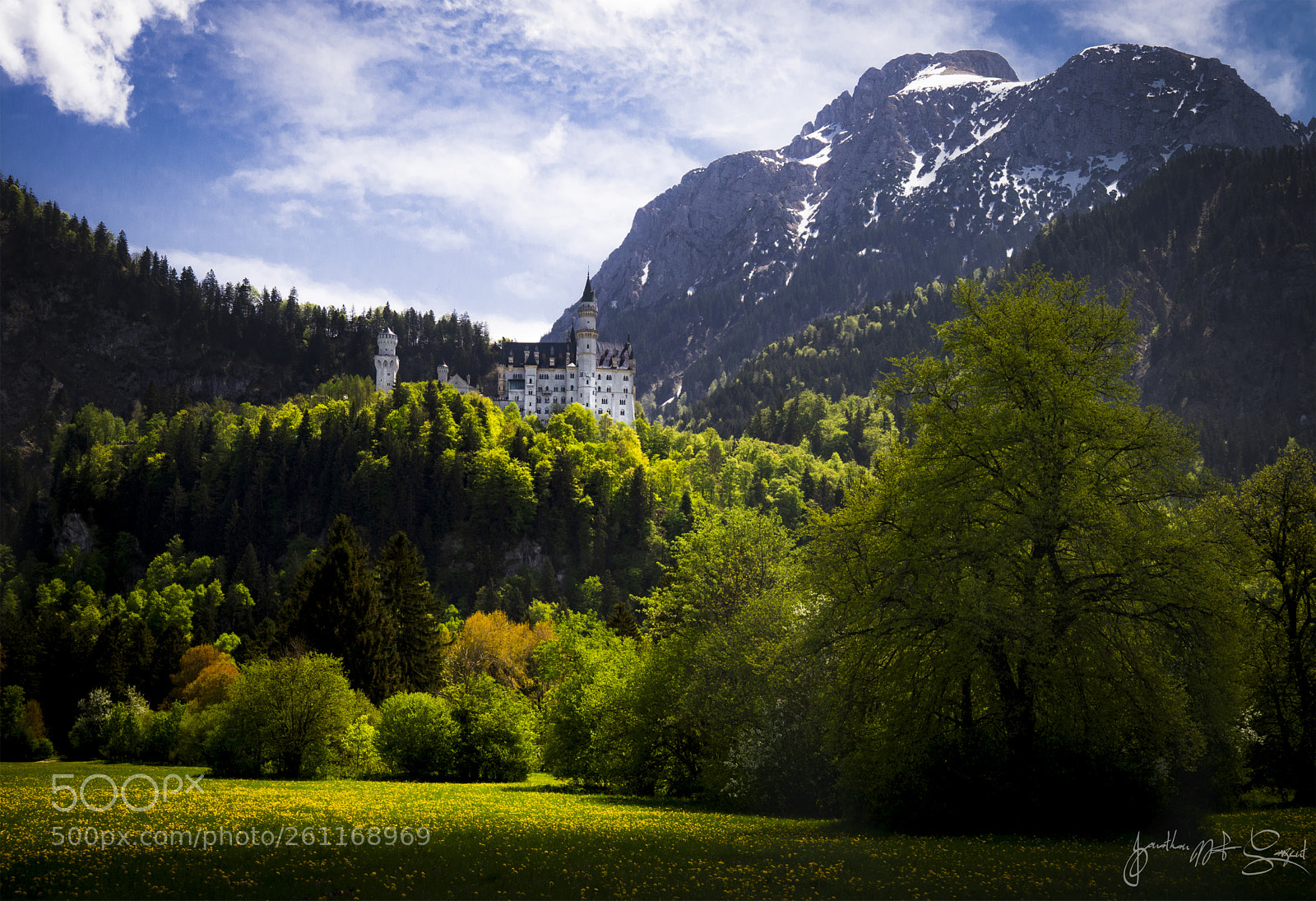 Nikon D610 sample photo. Schloss neuschwanstein photography