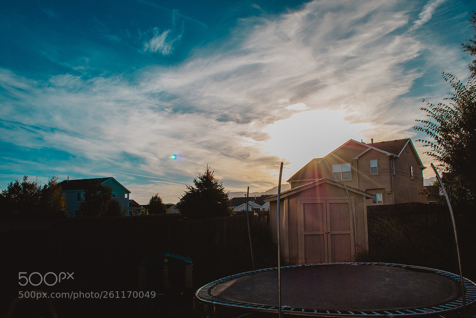 Nikon D40X sample photo. Colorado backyard views photography