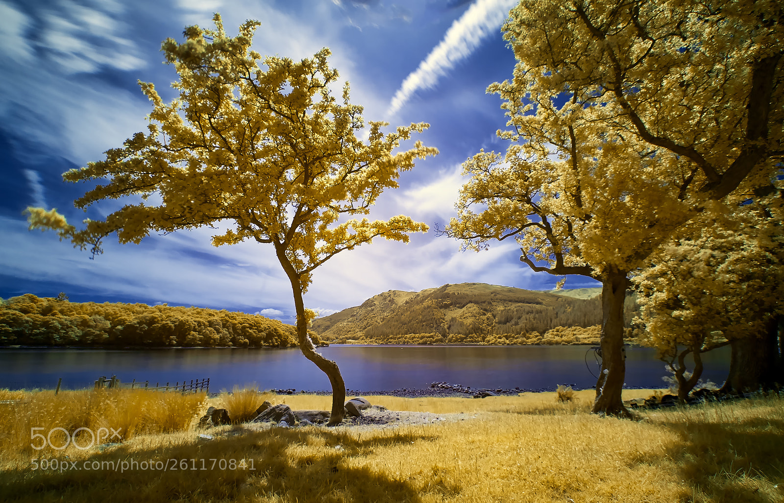 Nikon D200 sample photo. Bassenthwaite lake infared 590nm photography