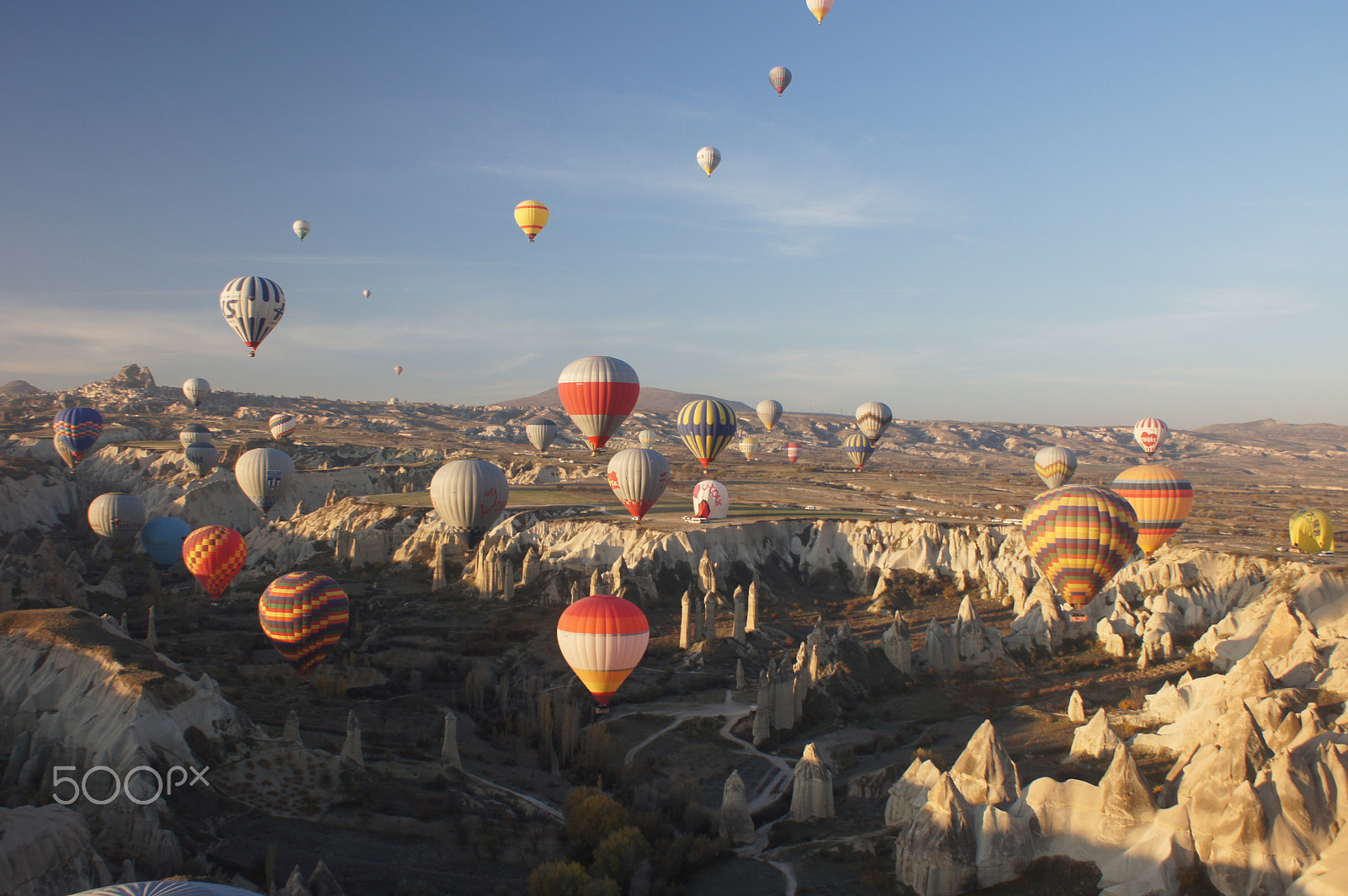 Sony SLT-A33 + Sony DT 18-70mm F3.5-5.6 sample photo. Hot air balloon in cappadocia, turkey photography