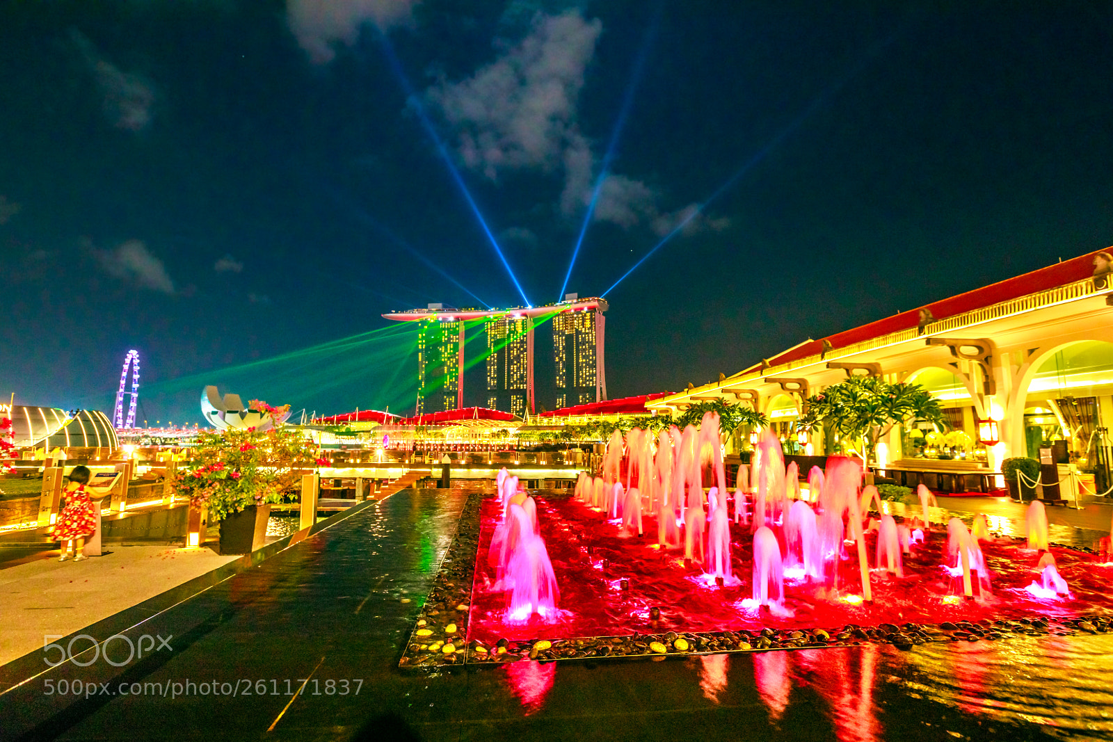 Canon EOS 5D Mark IV sample photo. Fullerton fountain night photography