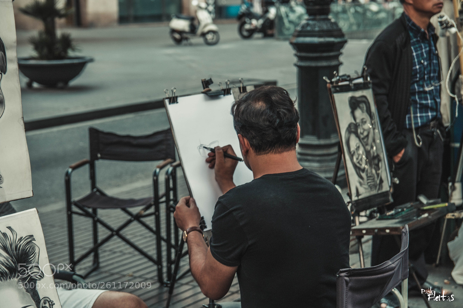 Canon EOS 70D sample photo. Artista barcelona photography