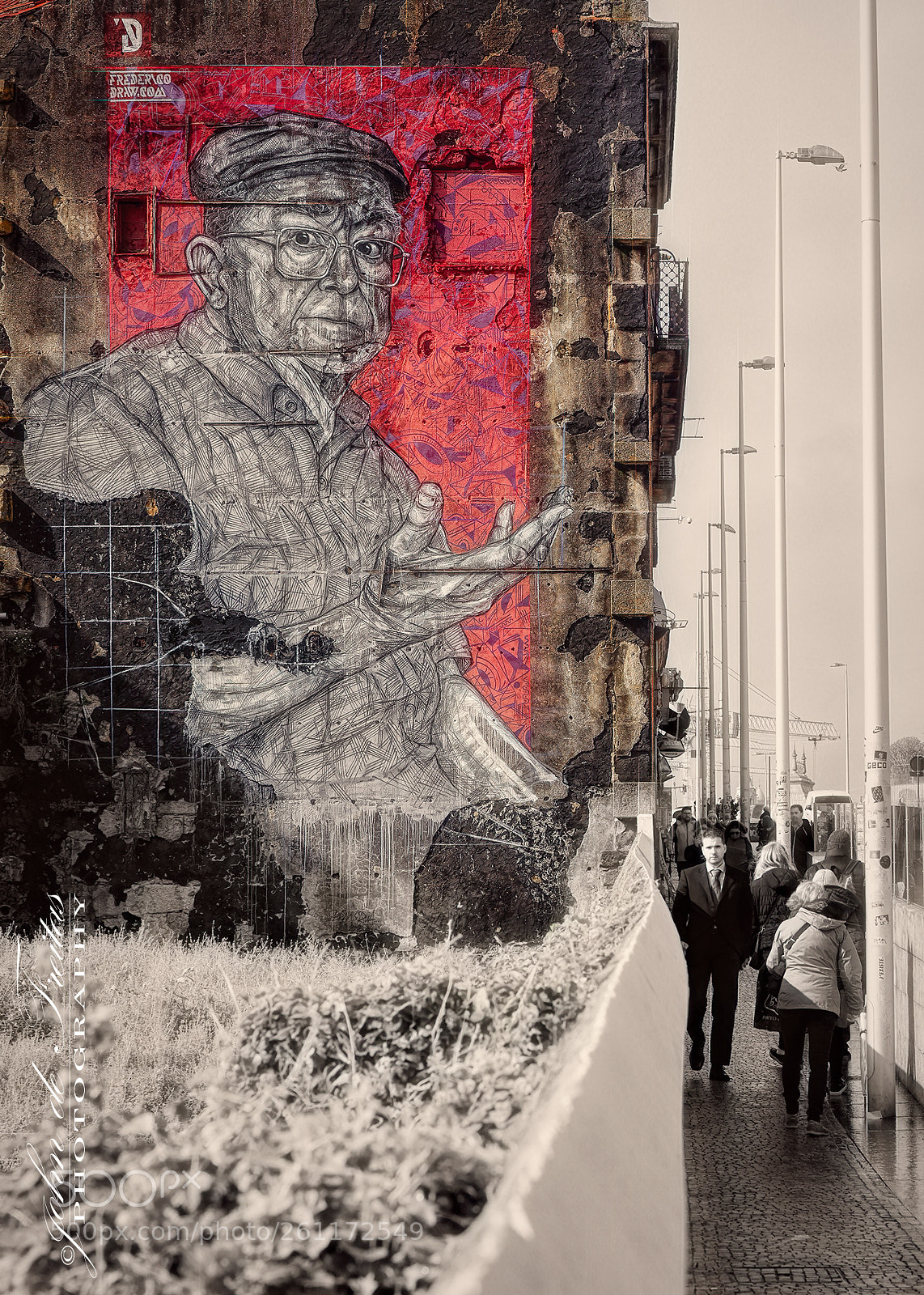 Canon EOS 5D Mark II sample photo. Mural photography