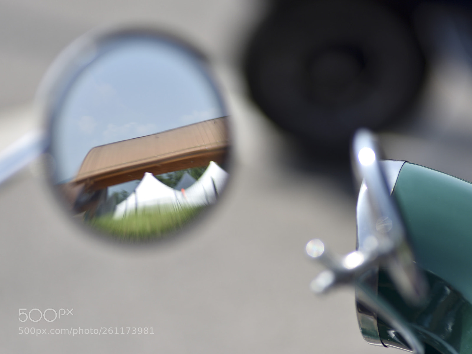 Nikon D810 sample photo. Vespa's mirrors photography