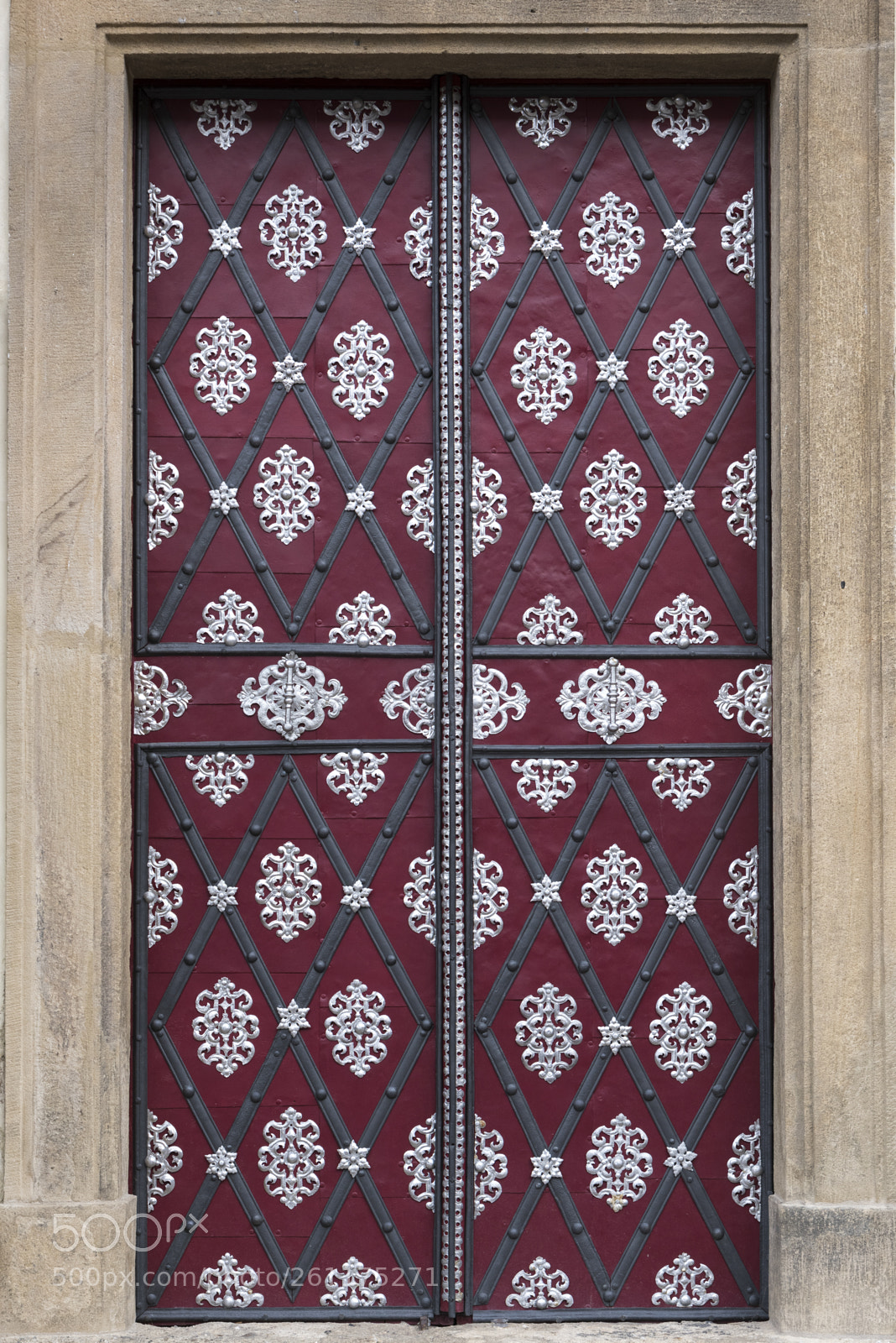 Nikon D810 sample photo. Patterns on closed door photography