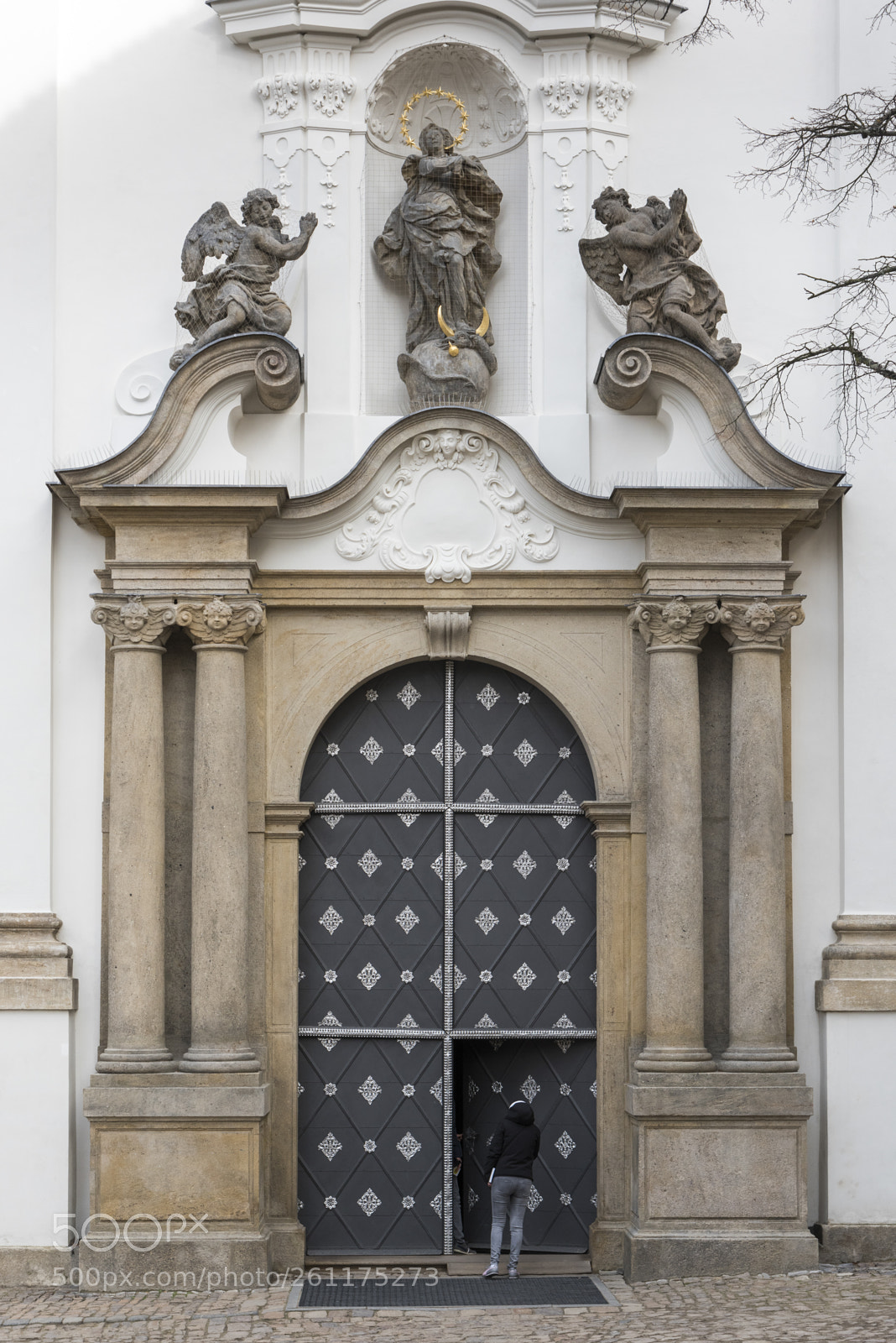 Nikon D810 sample photo. Entrance of strahov monastery photography