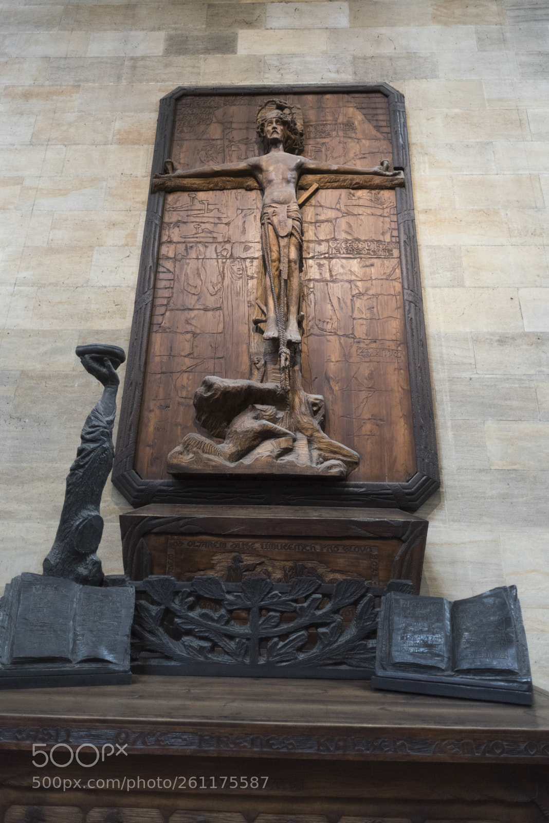 Nikon D810 sample photo. Close-up of crucifixion sculpture photography