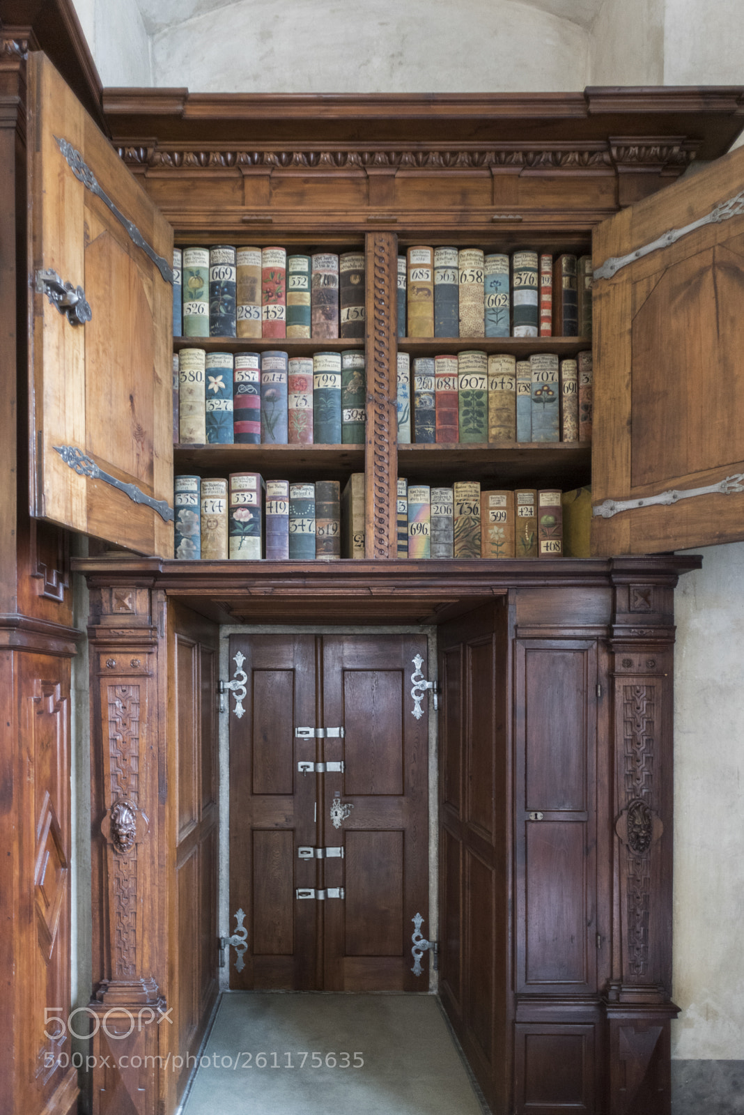 Nikon D810 sample photo. Books in cupboard in photography