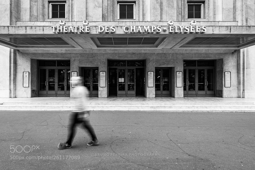 Canon EOS 7D sample photo. Theatre des champs elys photography