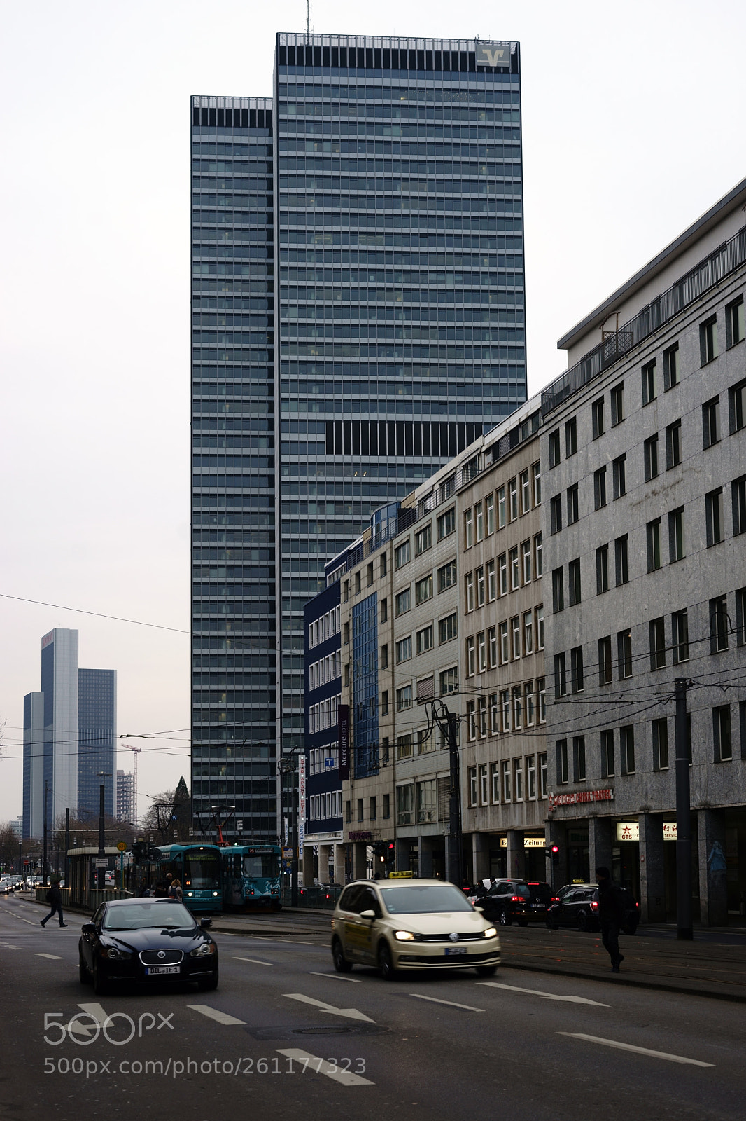 Sony a7 II sample photo. Traffic mainzer landstrasse frankfurt photography