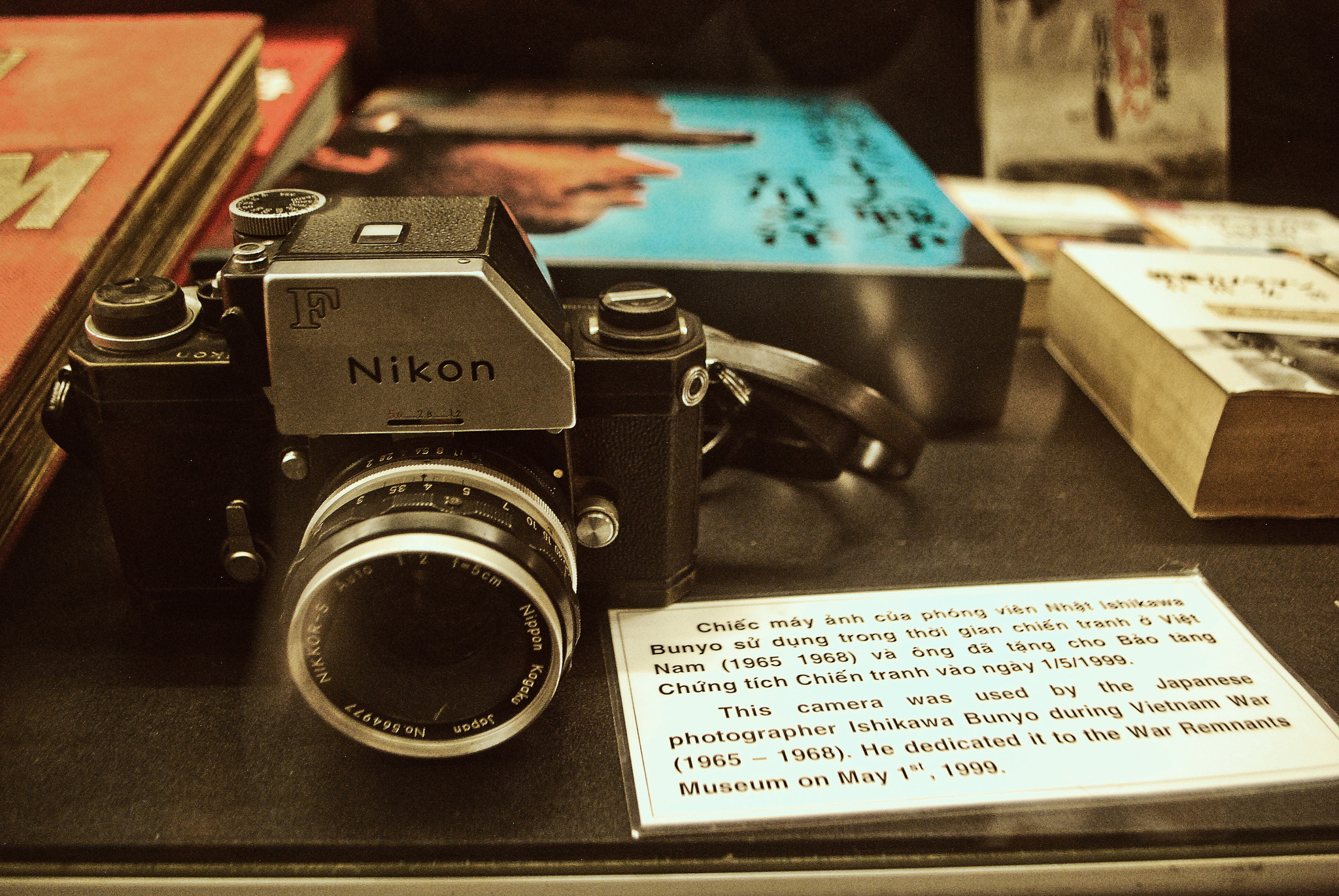 Nikon D60 sample photo. Vietnam war remnants photography