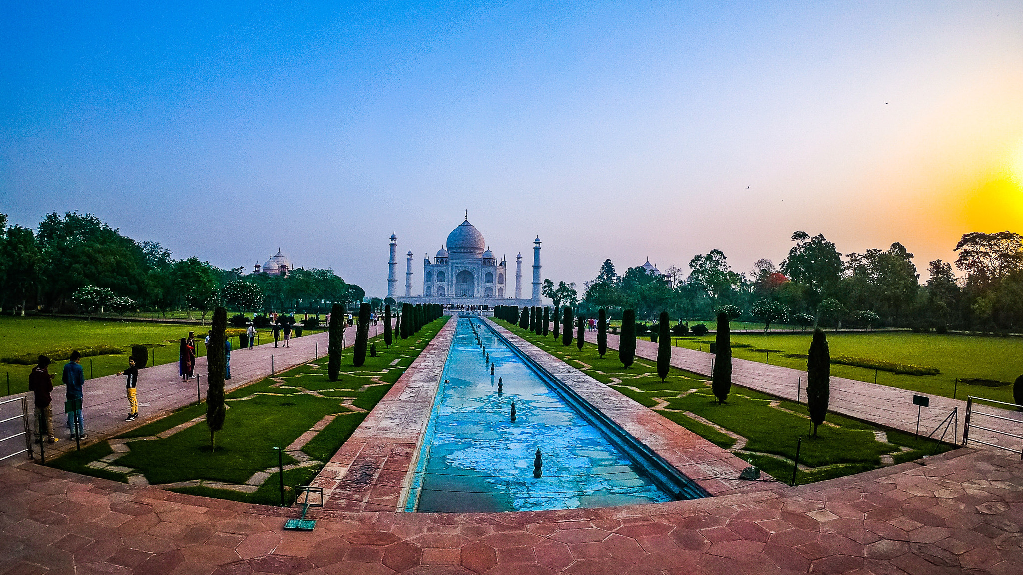 GoPro Hero6 Black sample photo. Taj mahal at sunrise photography