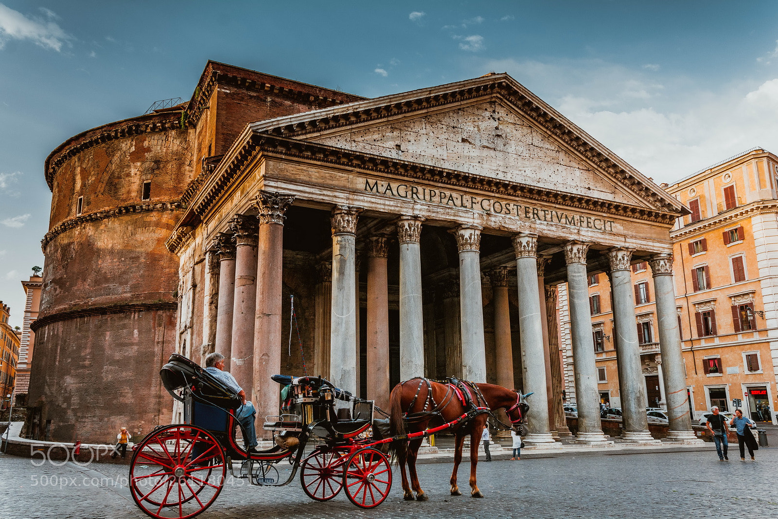 Nikon D7100 sample photo. Pantheon in roma photography