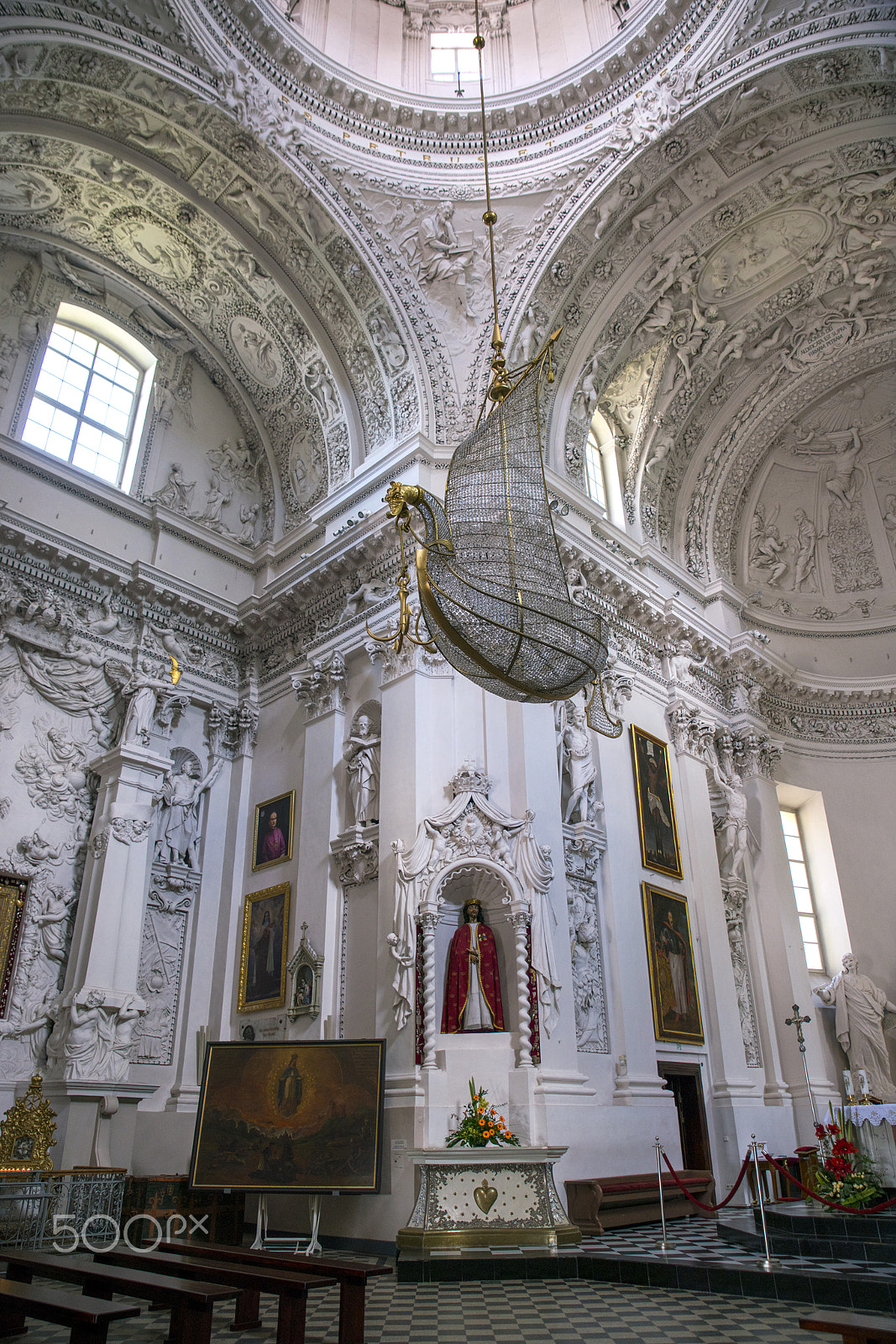 Sony a99 II sample photo. Vilnius. st. peter and paul church photography