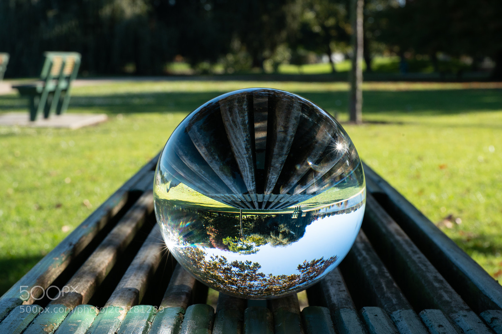 Sony a7R II sample photo. Park bench photography