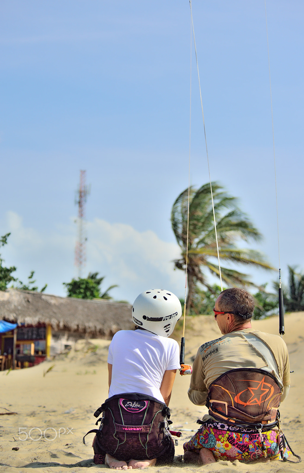 Nikon D800E sample photo. Studying to pilot kite in the big air school photography