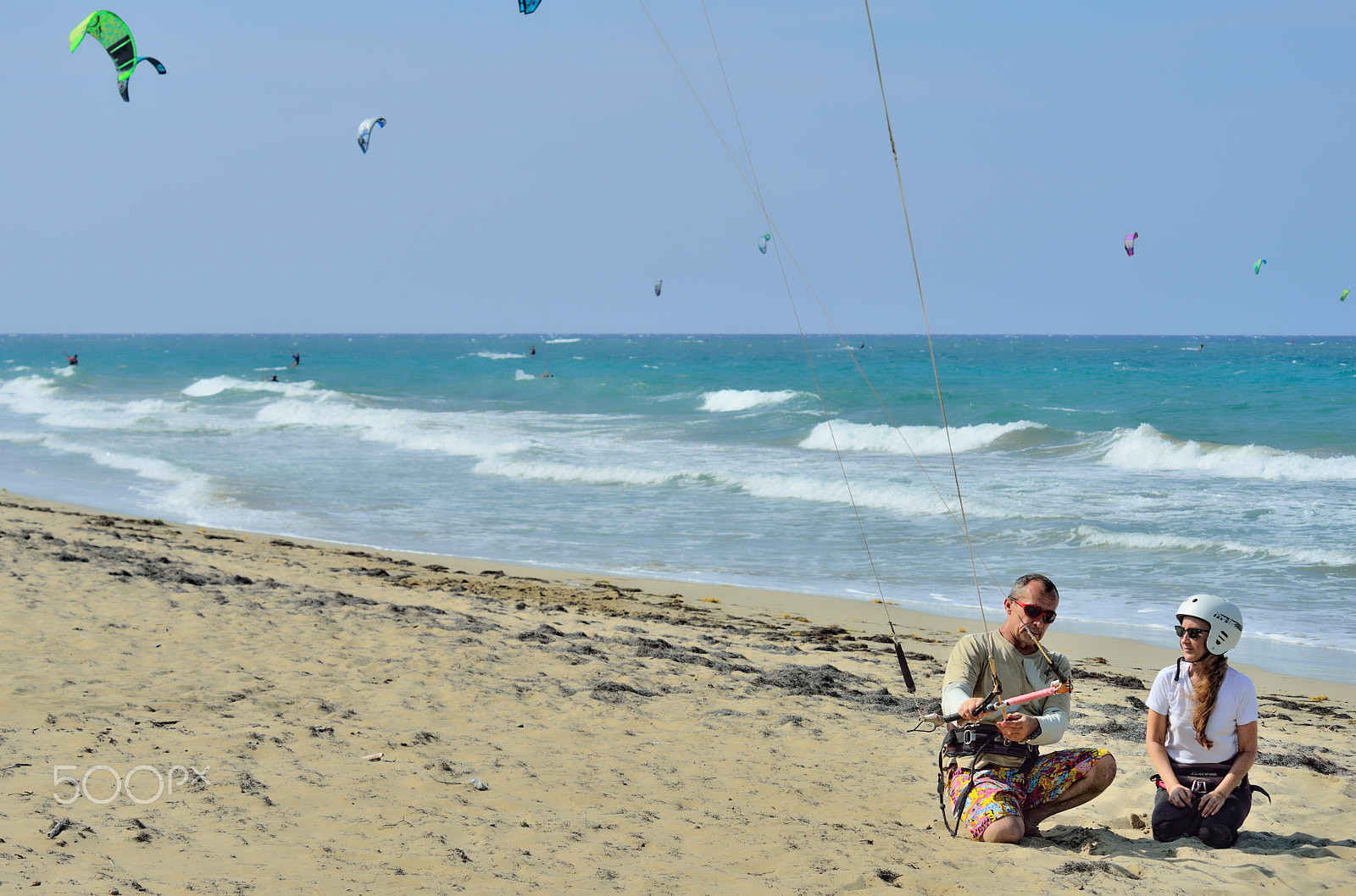 Nikon D800E sample photo. Studying to pilot kite in the big air school photography