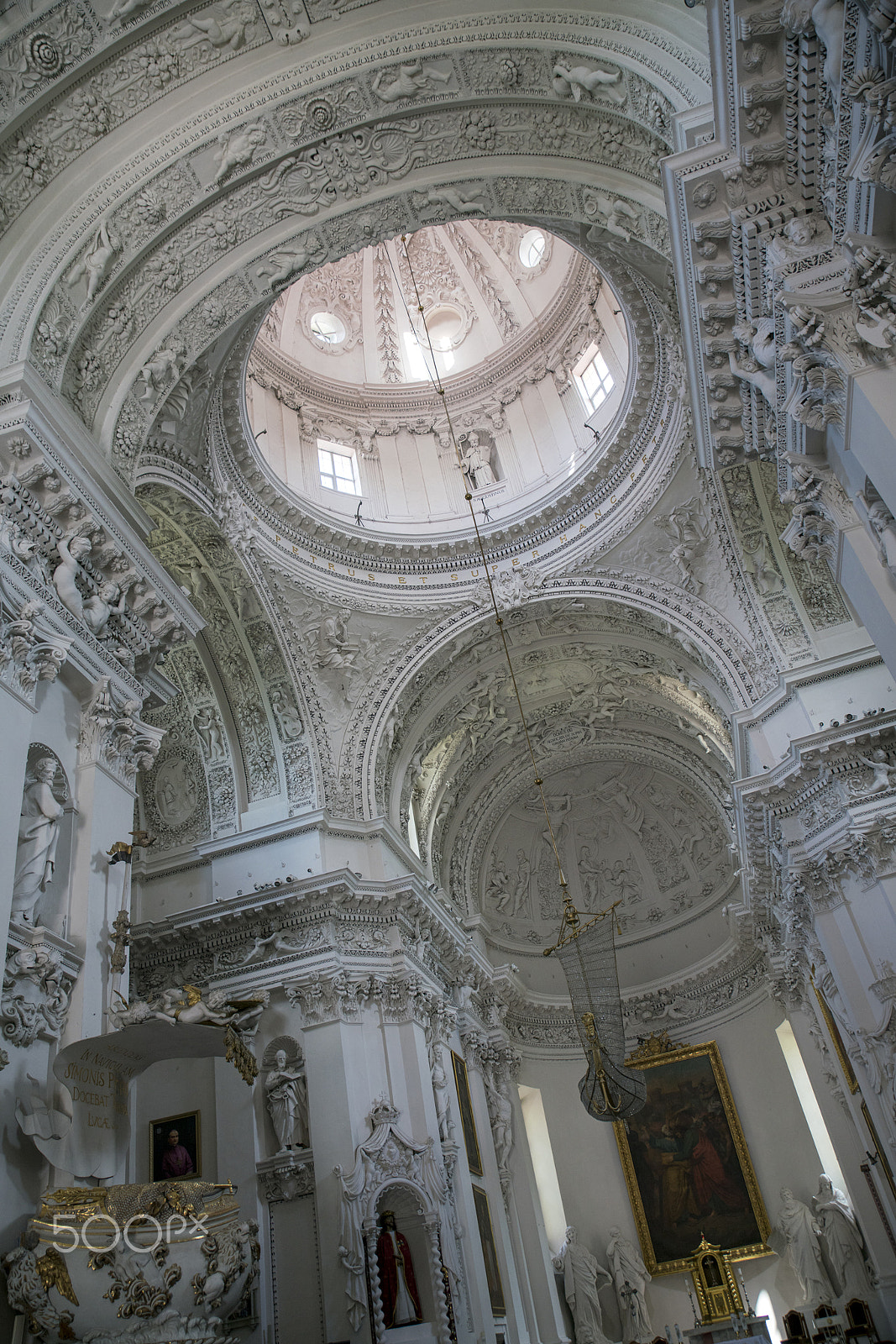 Sony a99 II sample photo. Vilnius. st. peter and paul church photography