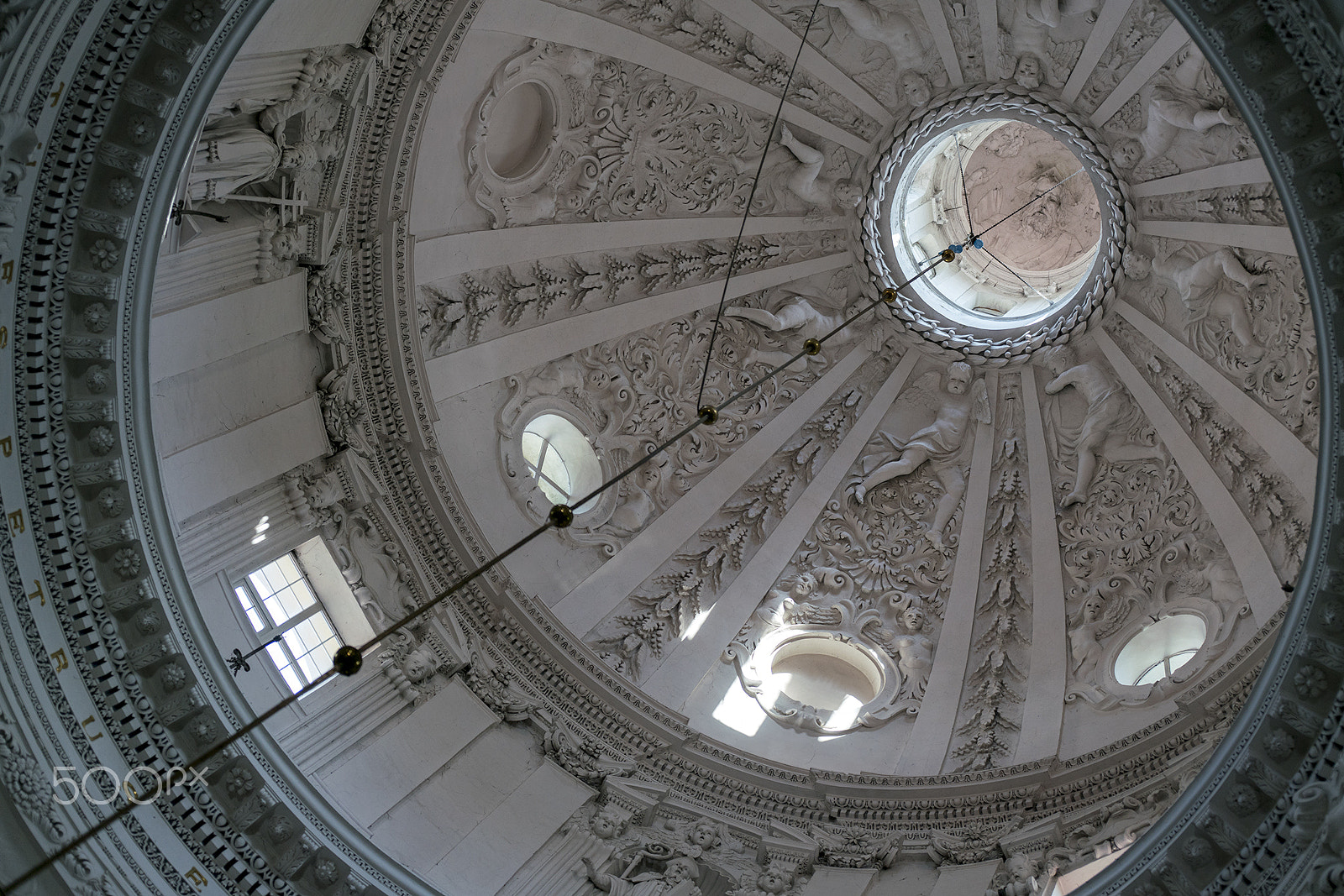 Sony a99 II sample photo. Vilnius. st. peter and paul church photography