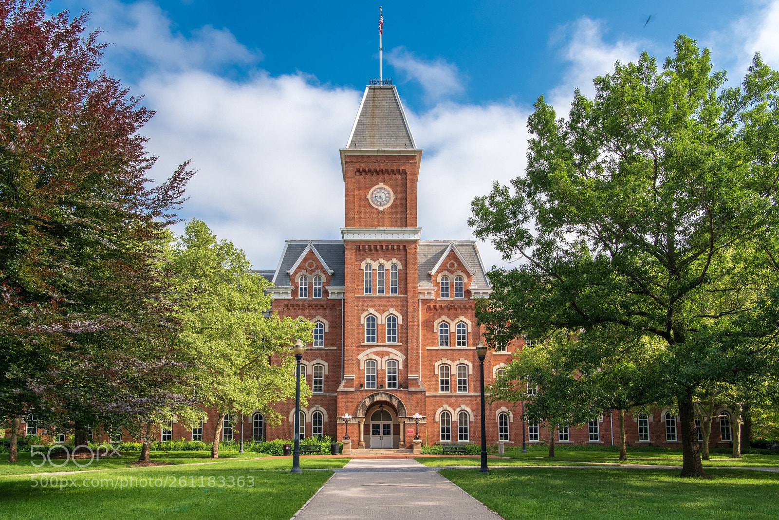Nikon D810 sample photo. University hall photography