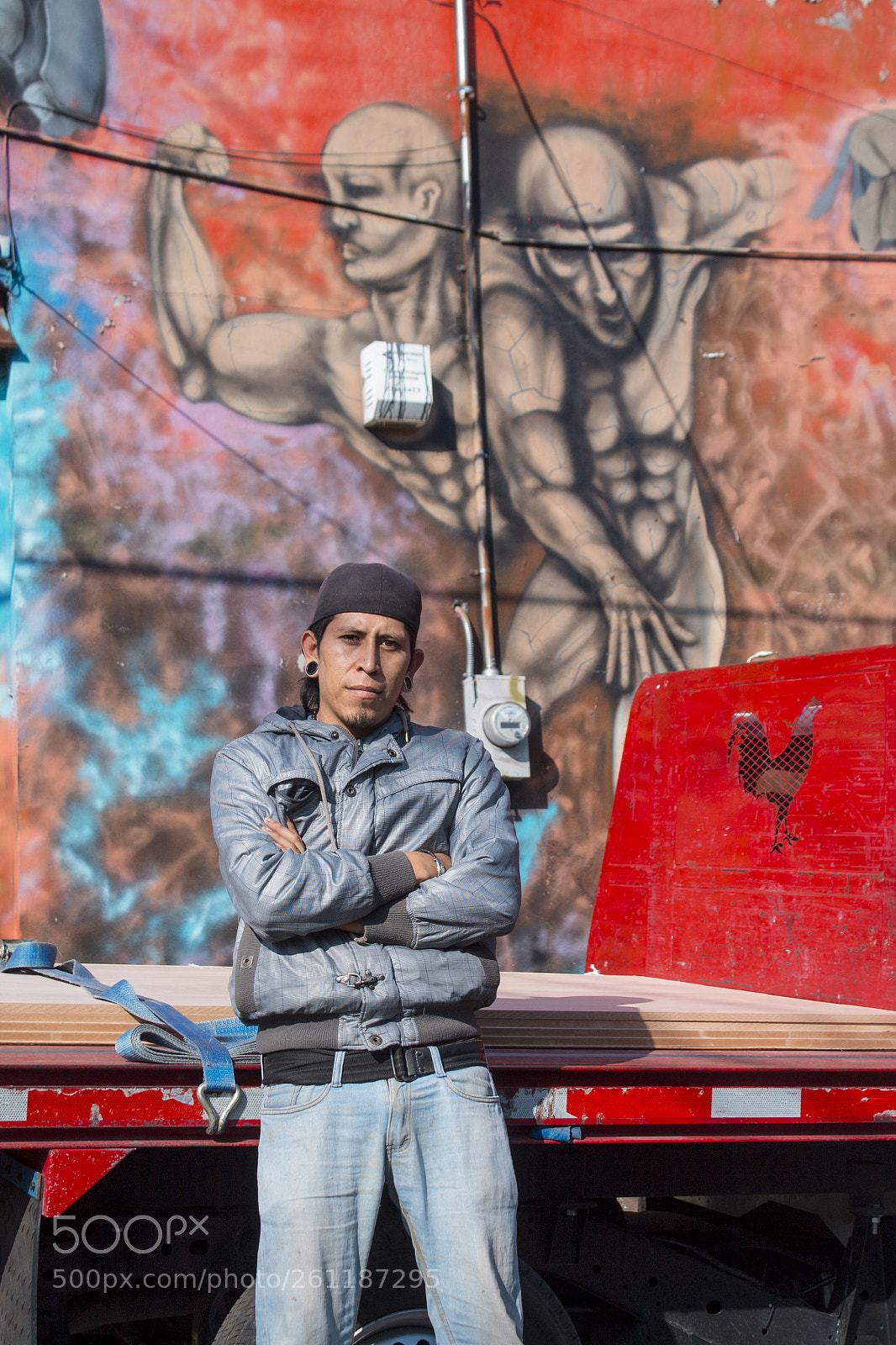 Canon EOS 1100D (EOS Rebel T3 / EOS Kiss X50) sample photo. Retrato mural y rojo photography