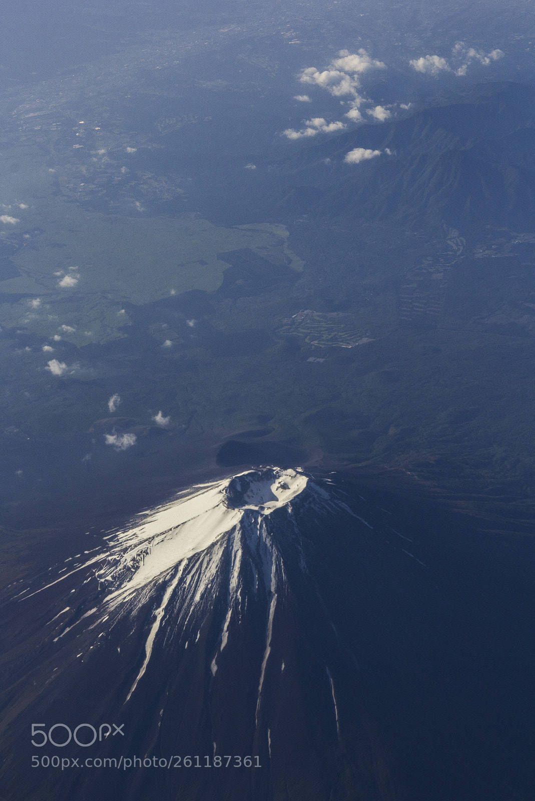 Canon EOS 60D sample photo. Mount fuji from above photography