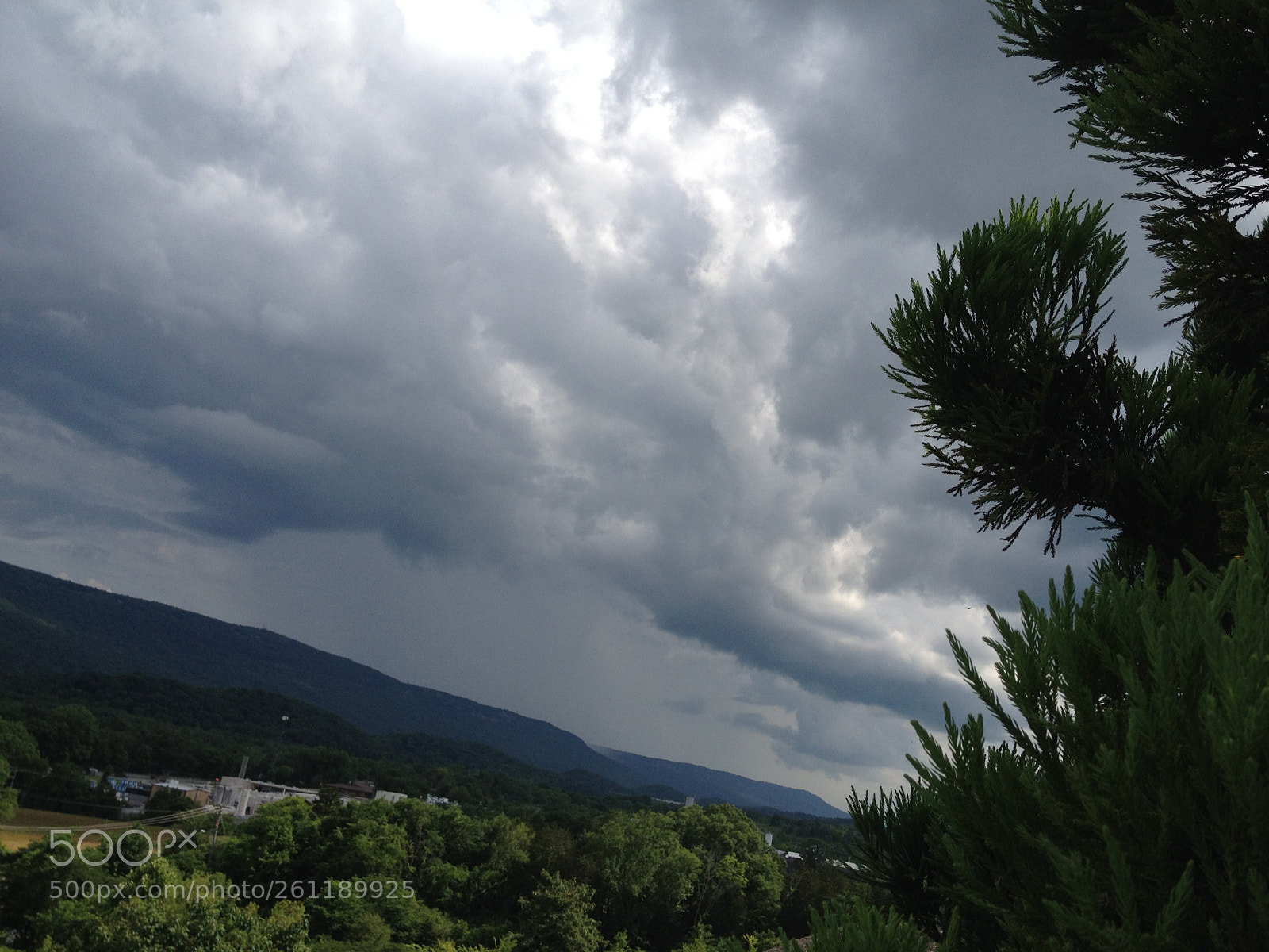 Apple iPhone 4S sample photo. Cloud ;tree; mountain photography