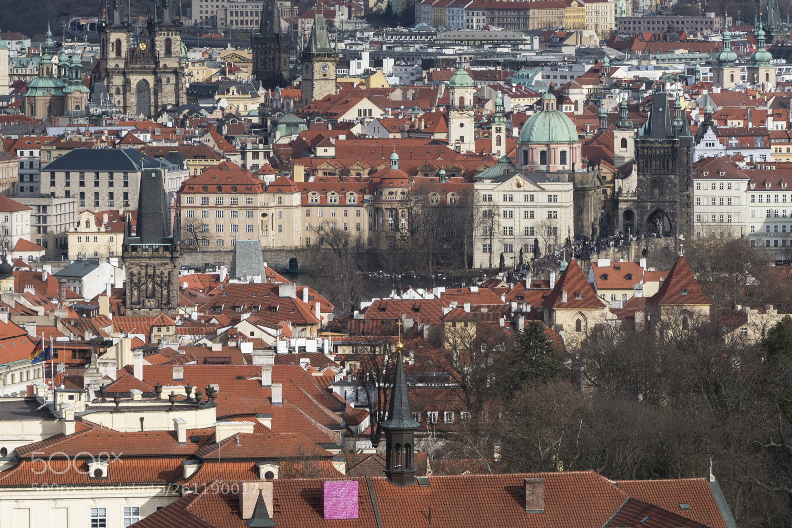 Nikon D810 sample photo. View of prague city photography