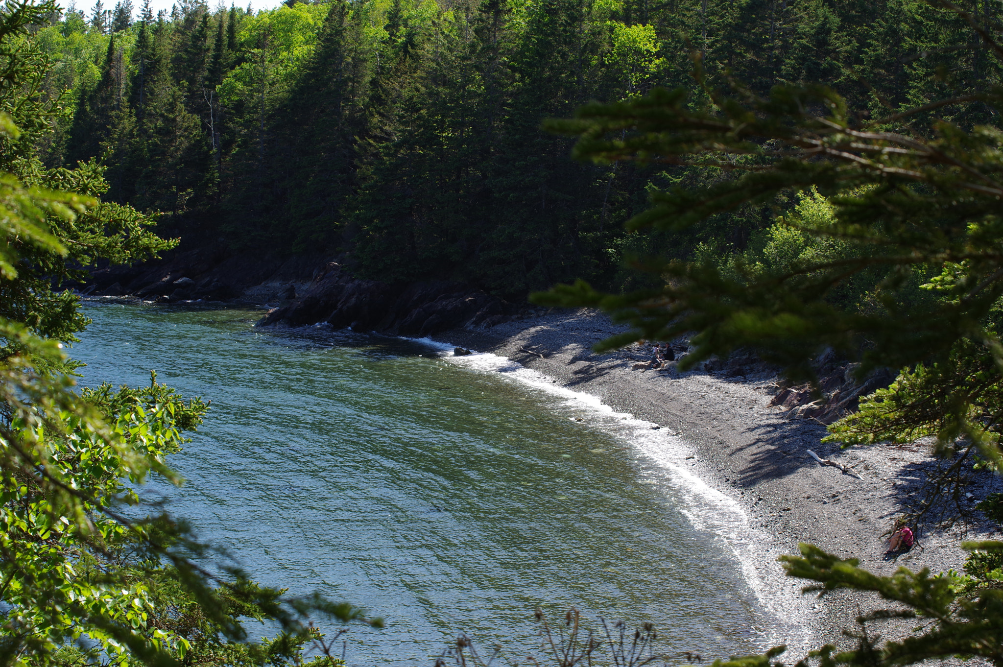 Pentax KP sample photo. Secluded beach photography