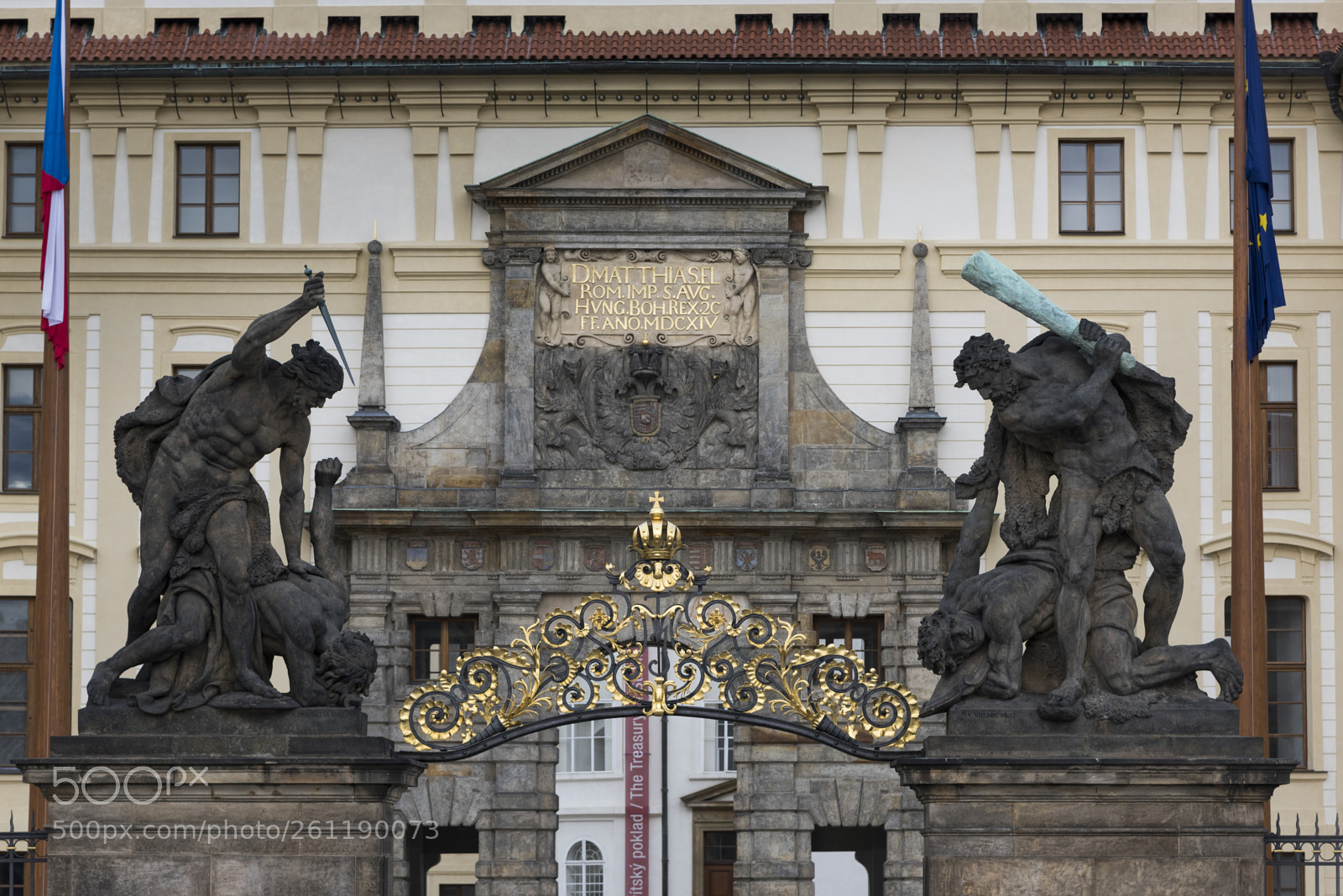 Nikon D810 sample photo. Entrance of prague castle photography