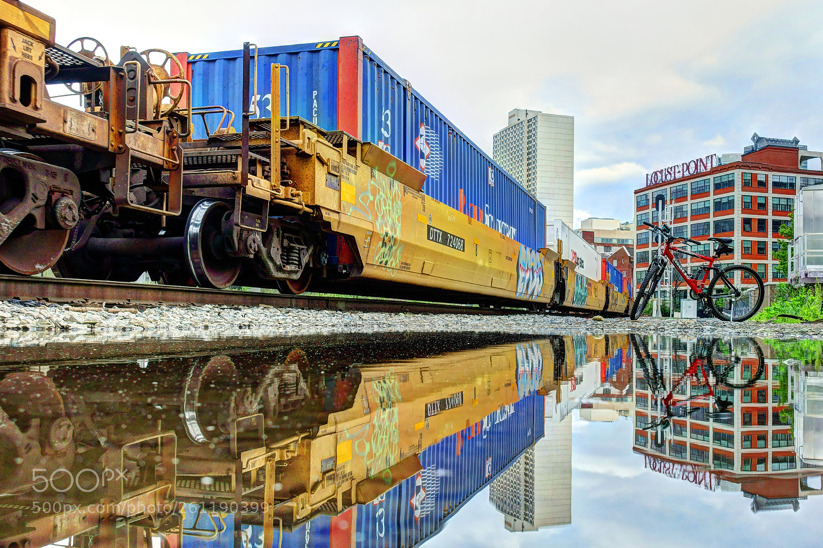 Sony Cyber-shot DSC-RX100 III sample photo. Freight train photography
