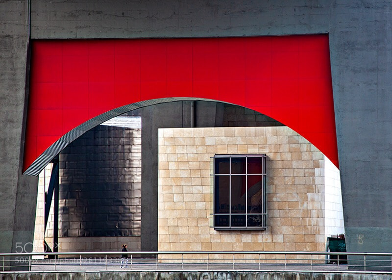 Canon EOS 5D Mark II sample photo. Bilbao, guggenheim photography