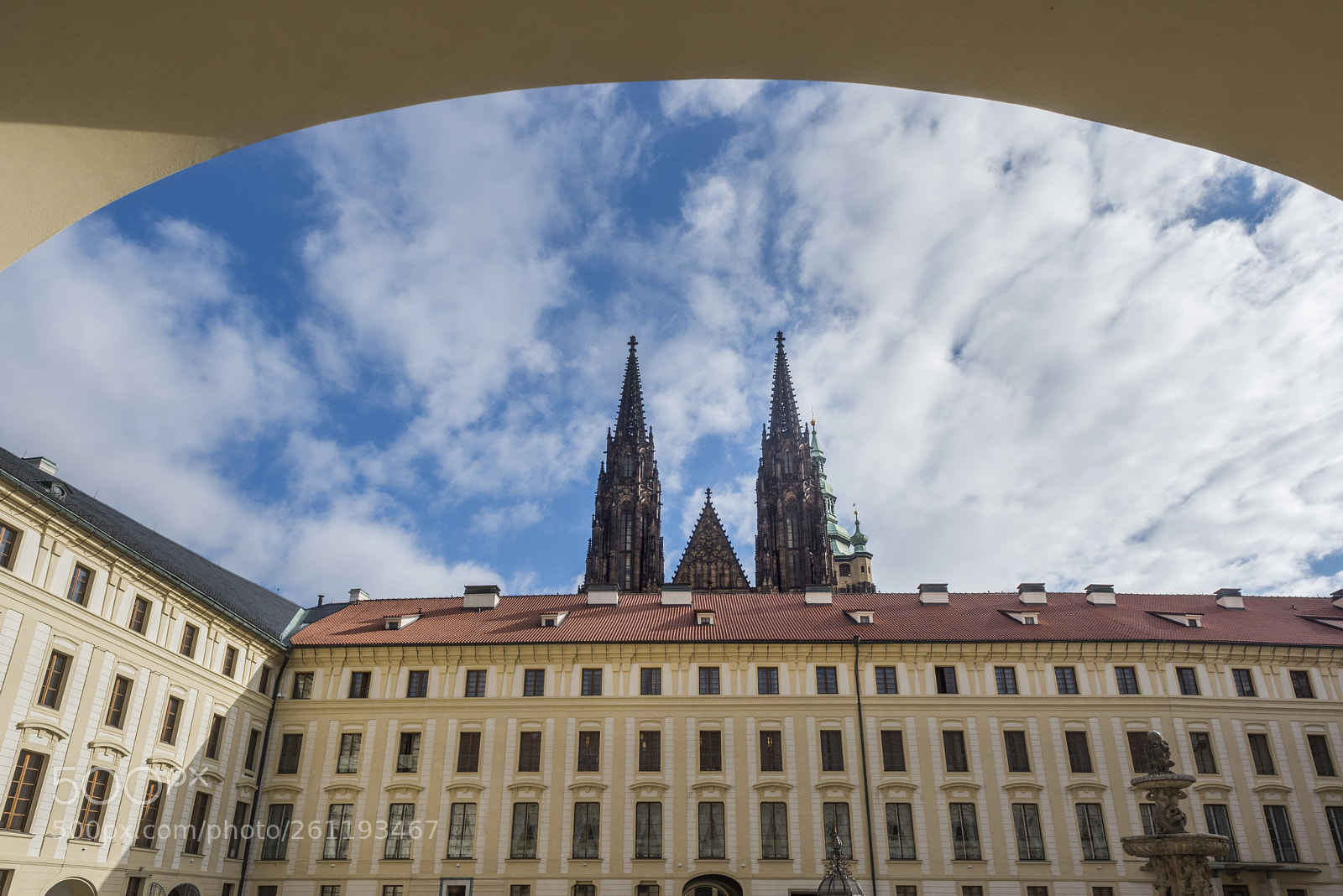 Nikon D810 sample photo. Prague castle with st photography