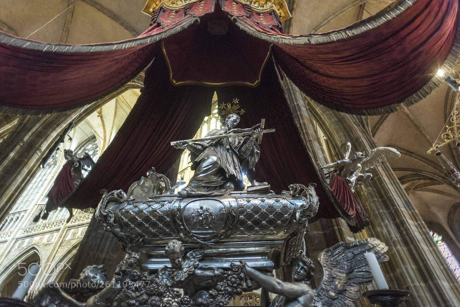 Nikon D810 sample photo. Tomb of johann nepomuk photography