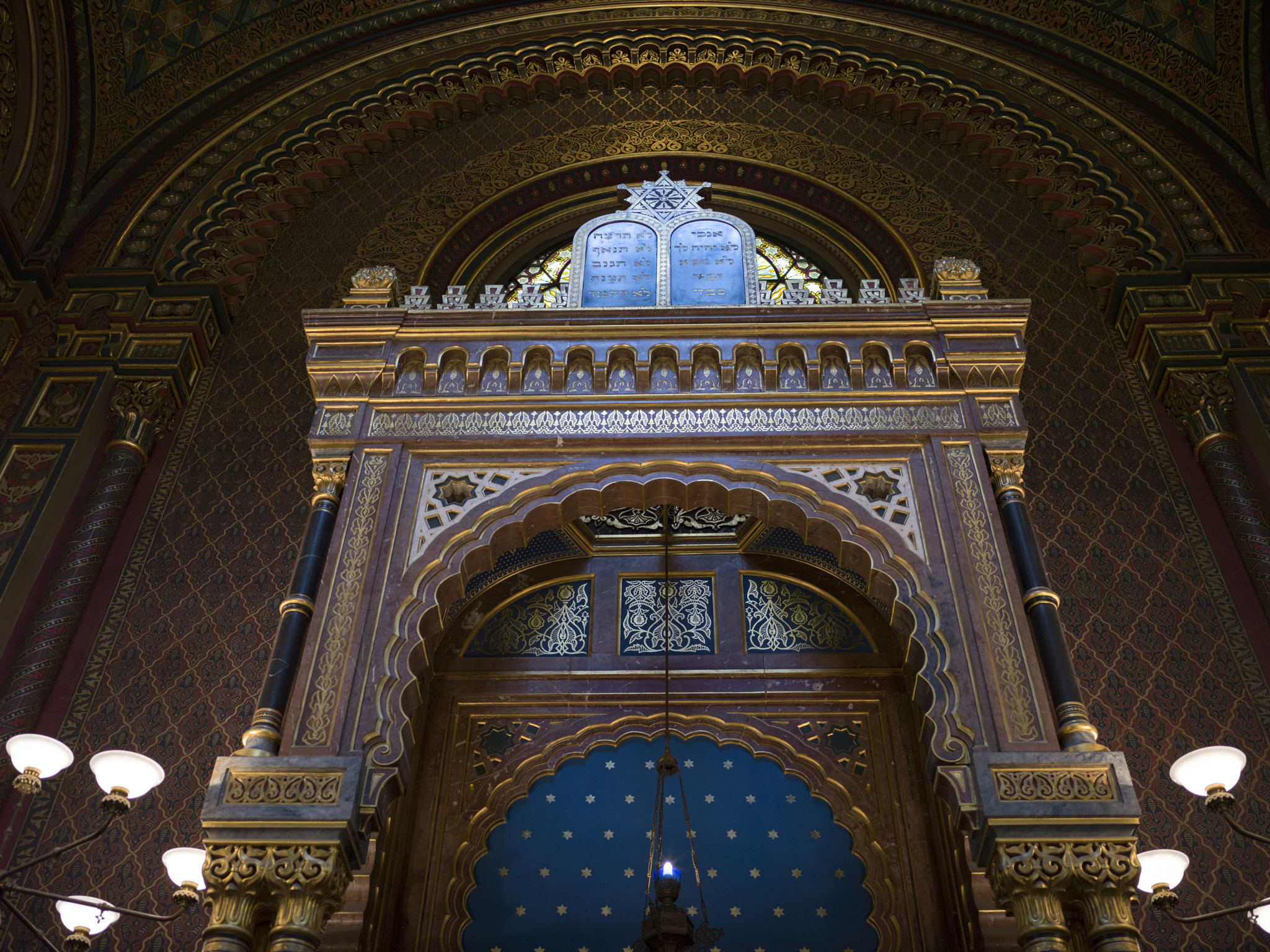Hasselblad X1D-50c sample photo. Low angle view of ark contains torah scrolls spanish synagogue, photography