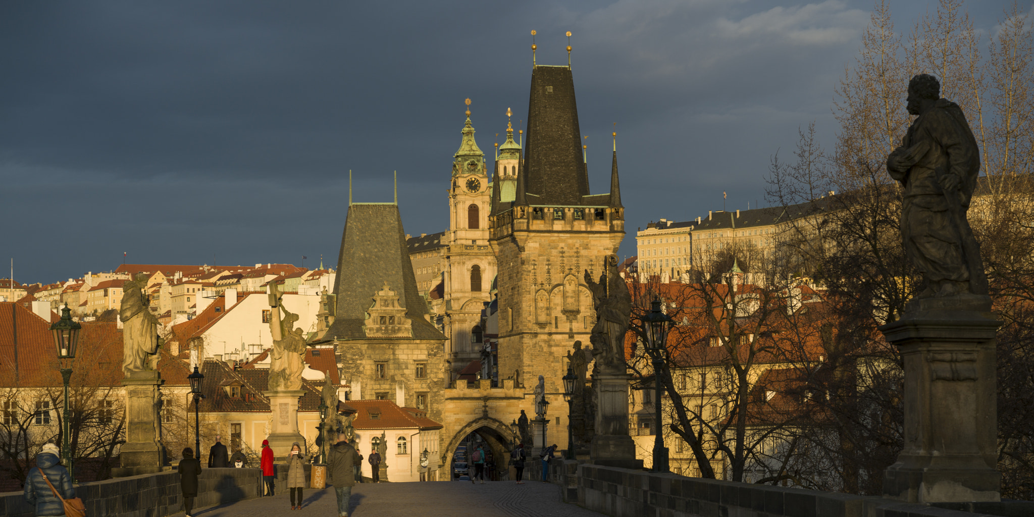Hasselblad X1D-50c sample photo. Buildings in lesser town viewed from charles bridge, prague, cze photography