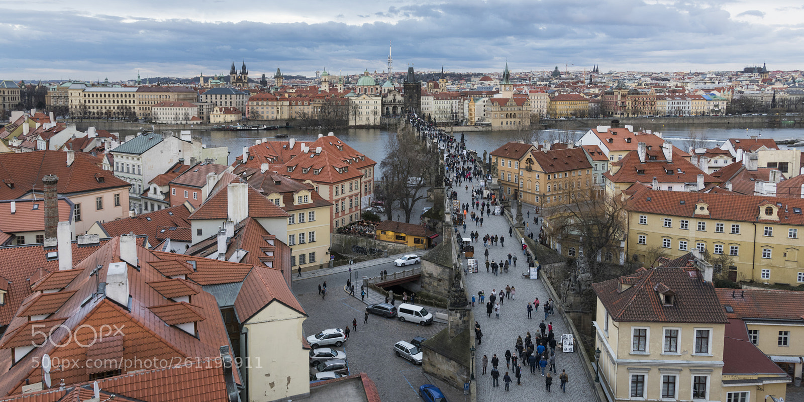Nikon D810 sample photo. View of charles bridge photography