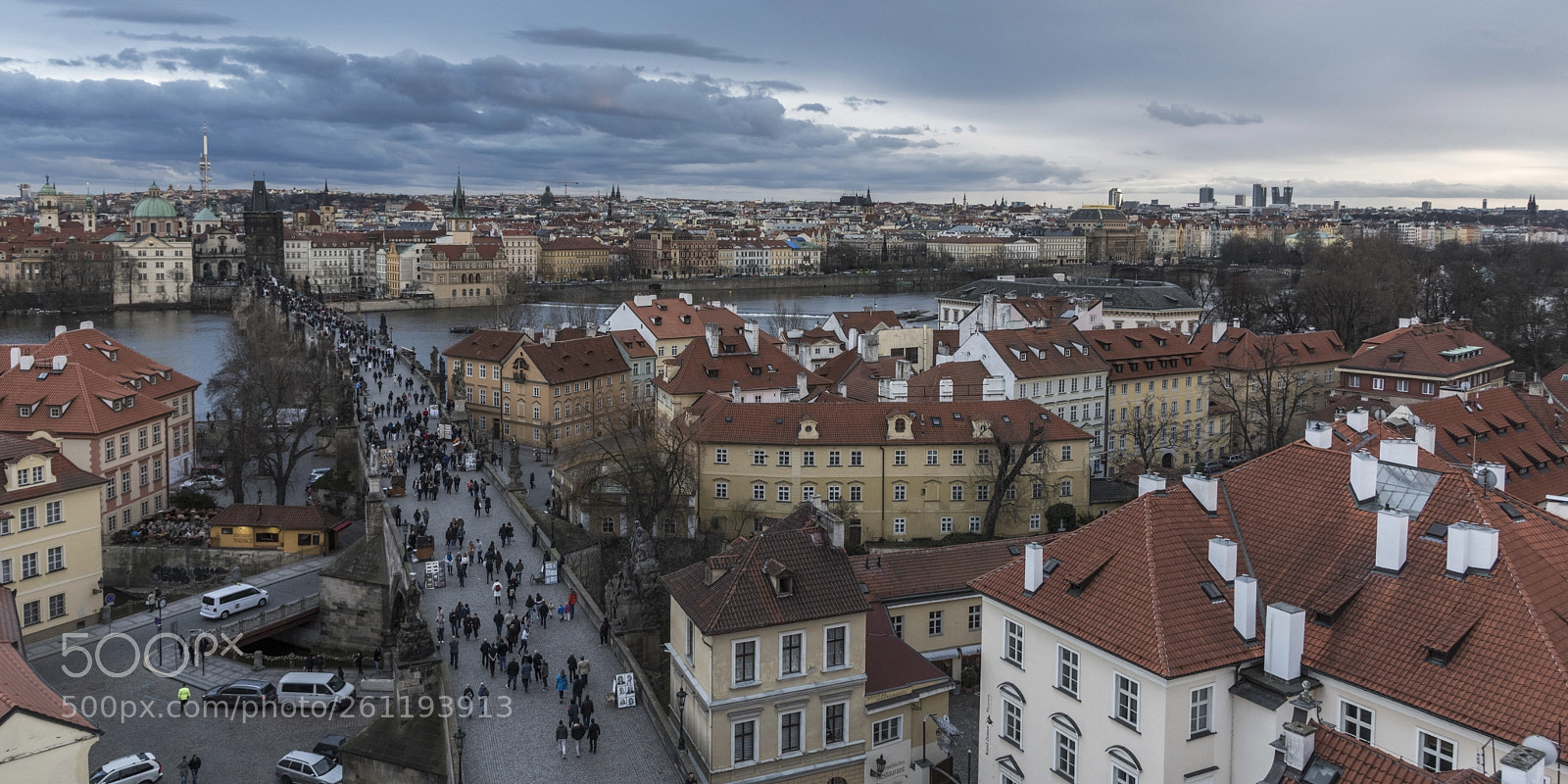 Nikon D810 sample photo. View of charles bridge photography