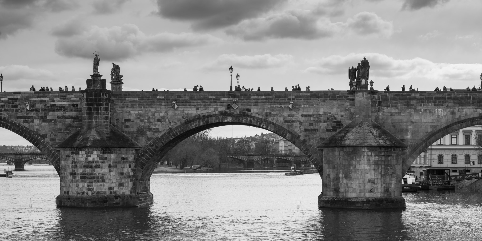 Hasselblad X1D-50c sample photo. Charles bridge across vltava river, prague, czech republic photography