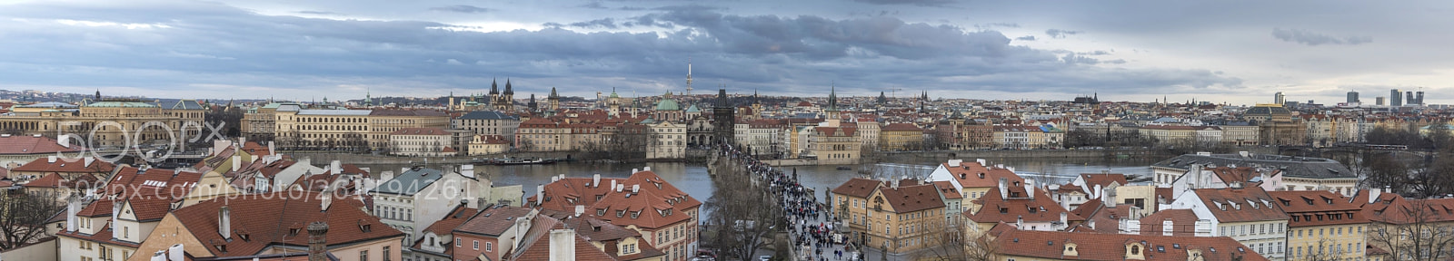 Nikon D810 sample photo. View of prague city photography